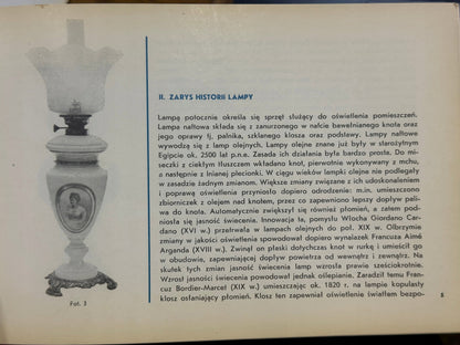 Lampy naftowe ze zbiorów Muzeum Okręgowego w Koninie [mały nakład]