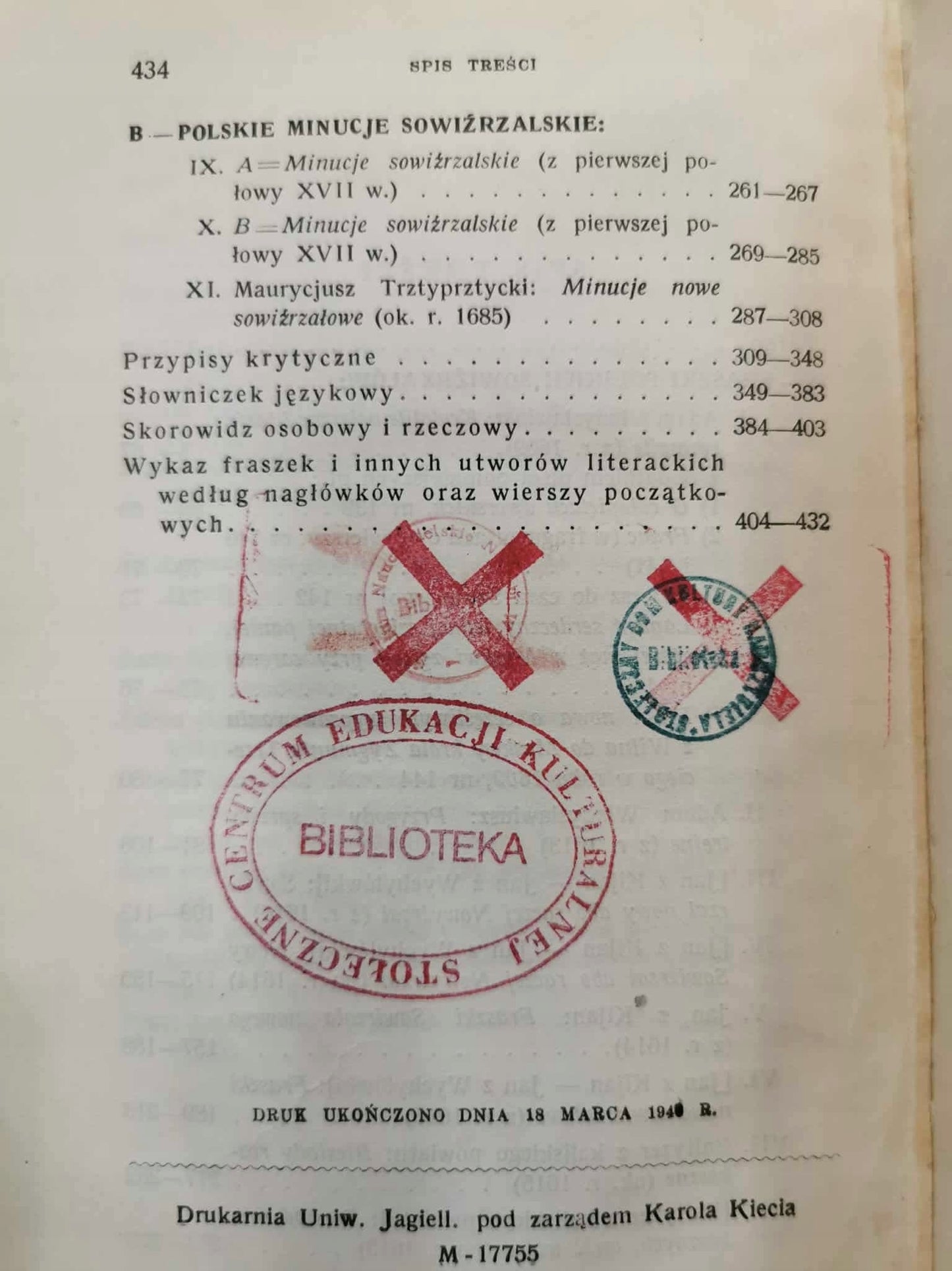 Polska fraszka mieszczańska, K. Badecki [Kraków 1948]