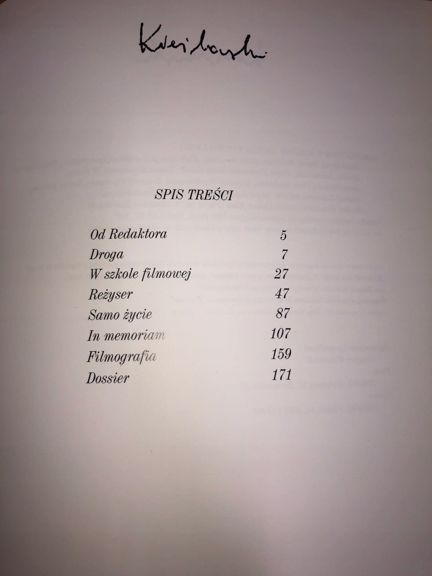Krzysztof Kieślowski album
