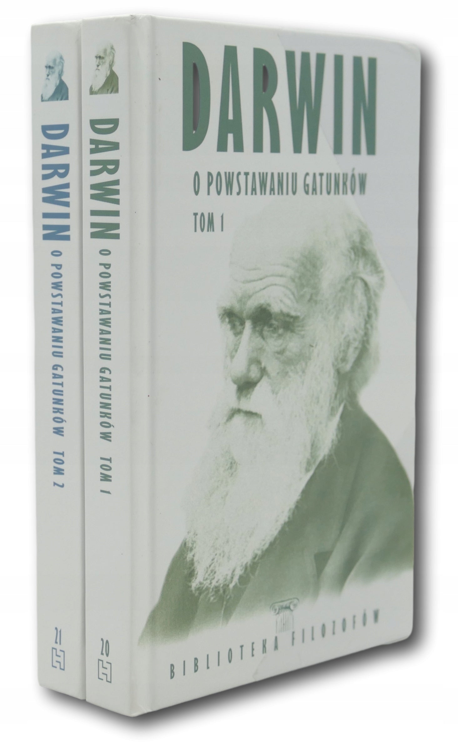 Darwin O powstaniu gatunków tom 1 i 2 Biblioteka filozofów