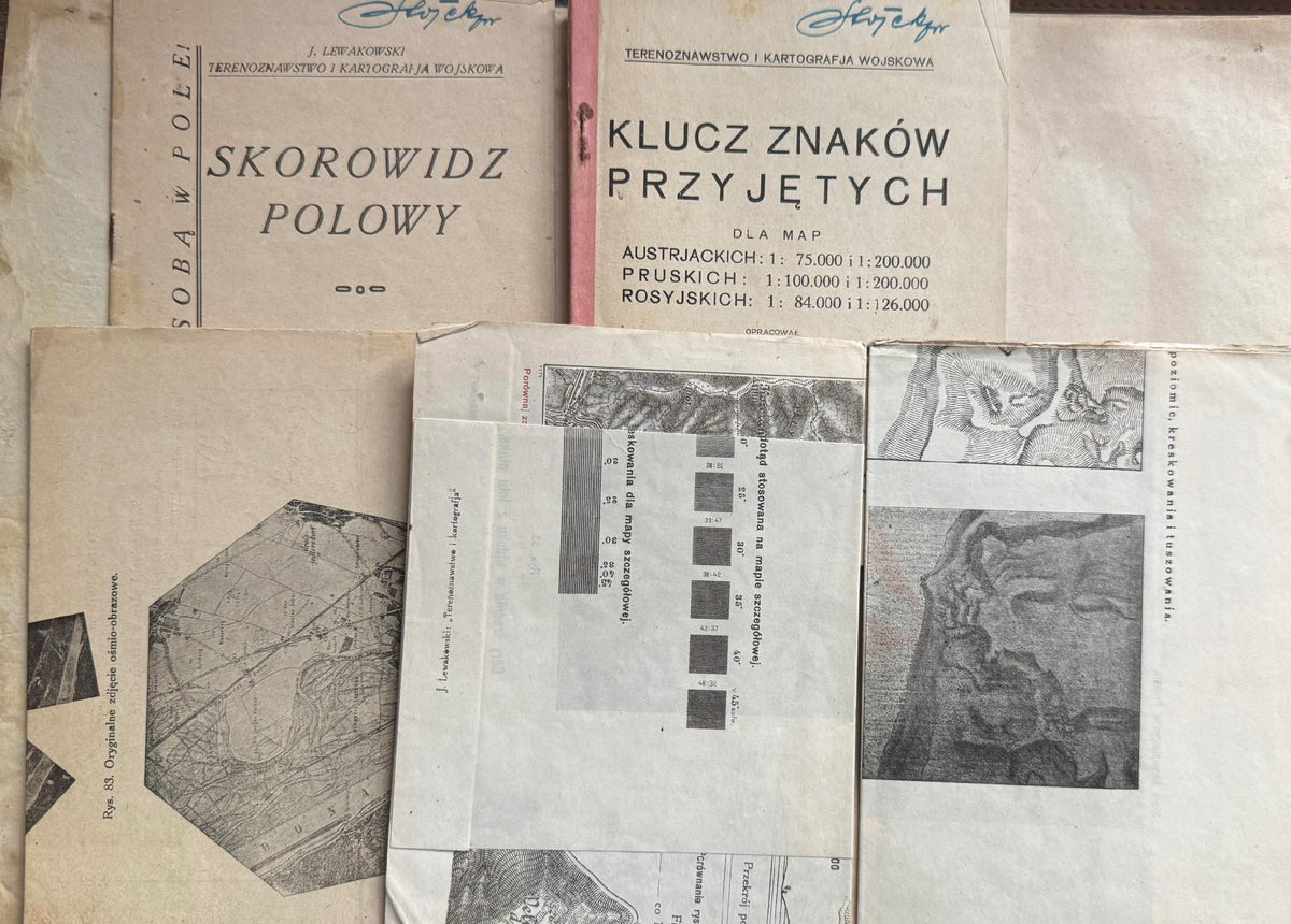 Terenoznawstwo i kartografja wojskowa Jerzy Lewakowski [1930]