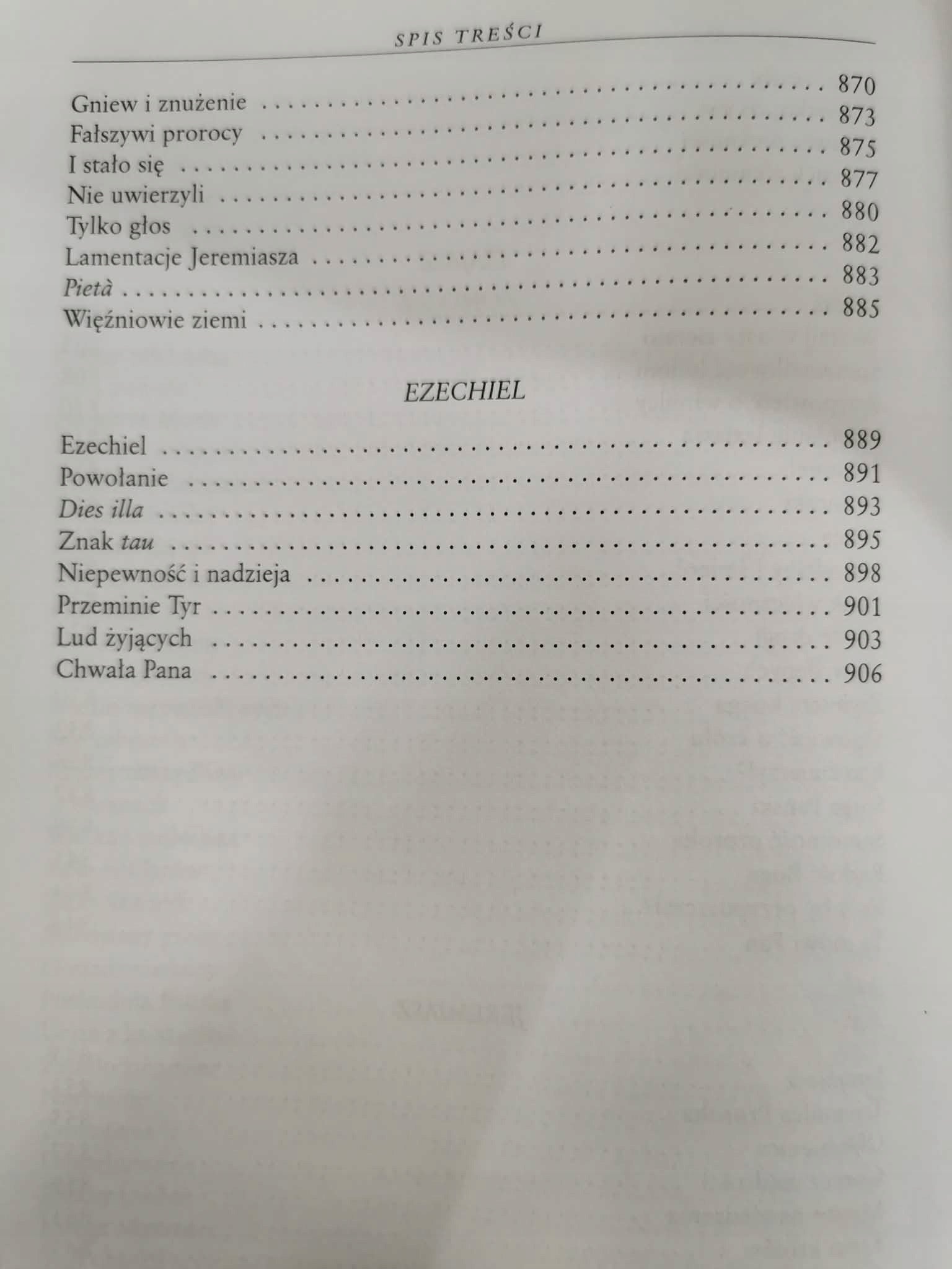 STARE PRZYMIERZE, Tadeusz Żychiewicz