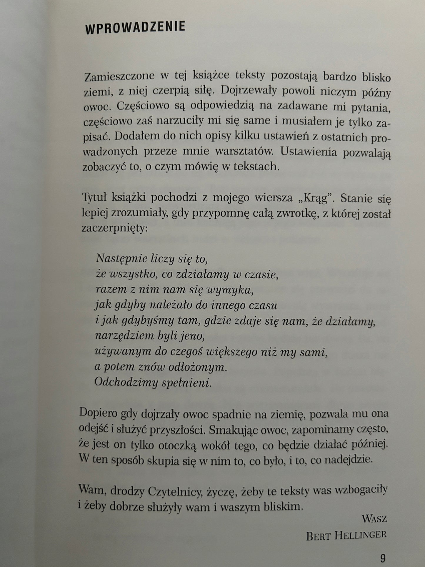 Odchodzimy spełnieni - Bert Hellinger