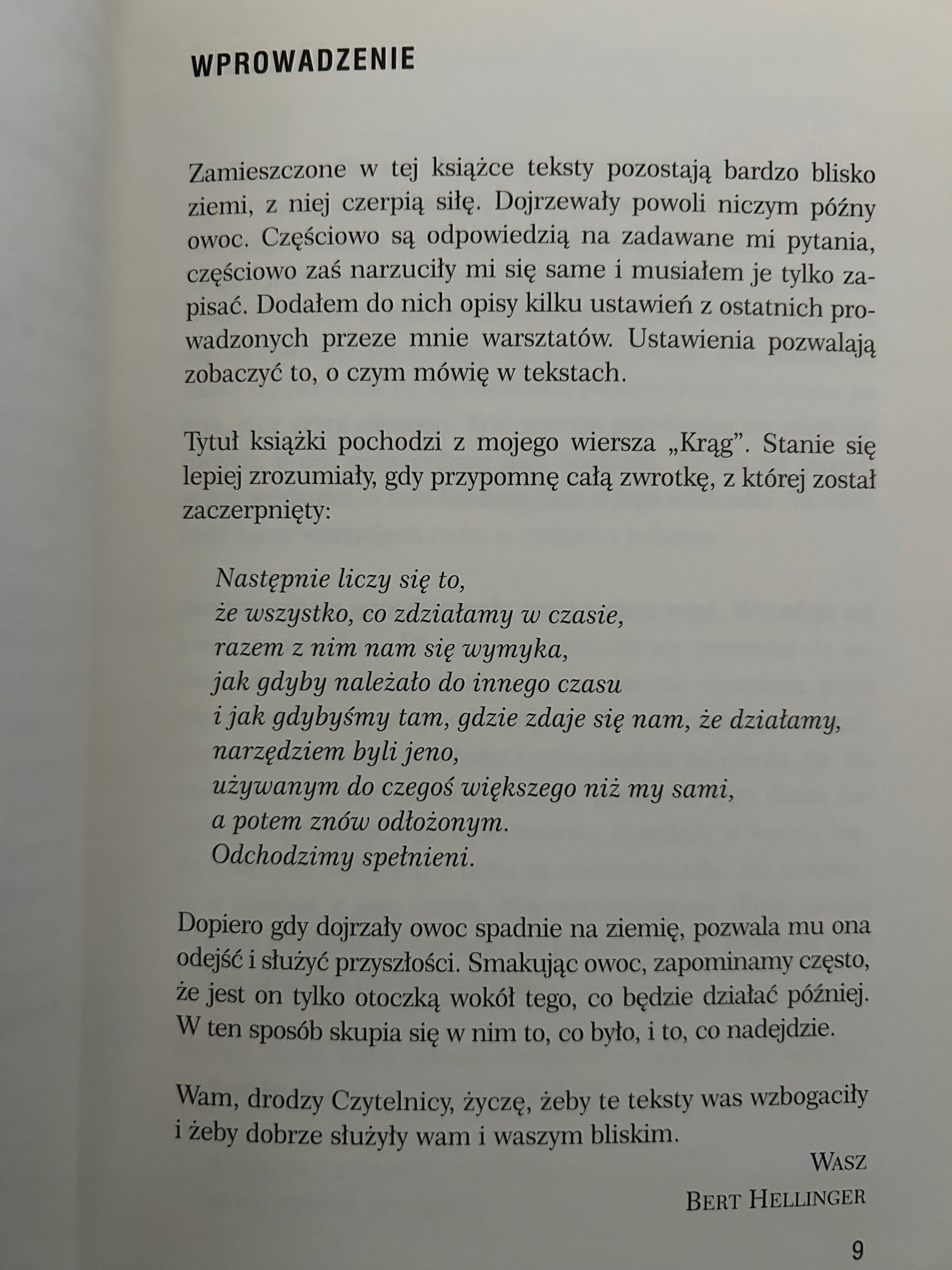 Odchodzimy spełnieni - Bert Hellinger