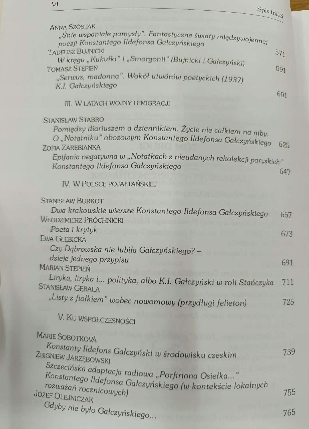 Dzieło i życie Konstantego Ildefonsa Gałczyńskiego, T. 1, 2