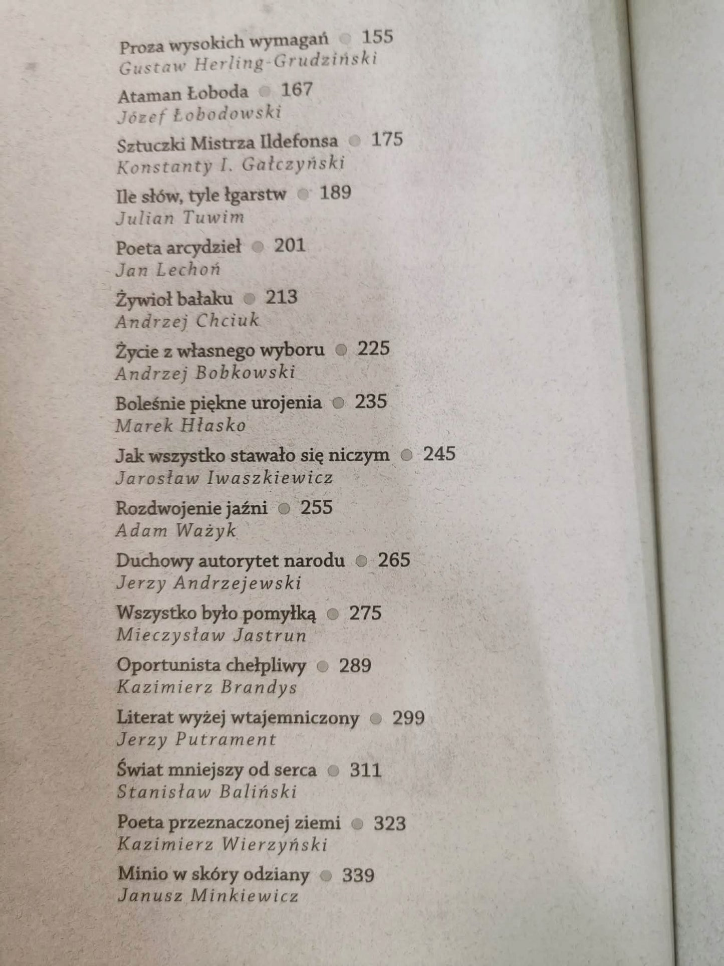 Od glorii do infamii, Krzysztof Masłoń