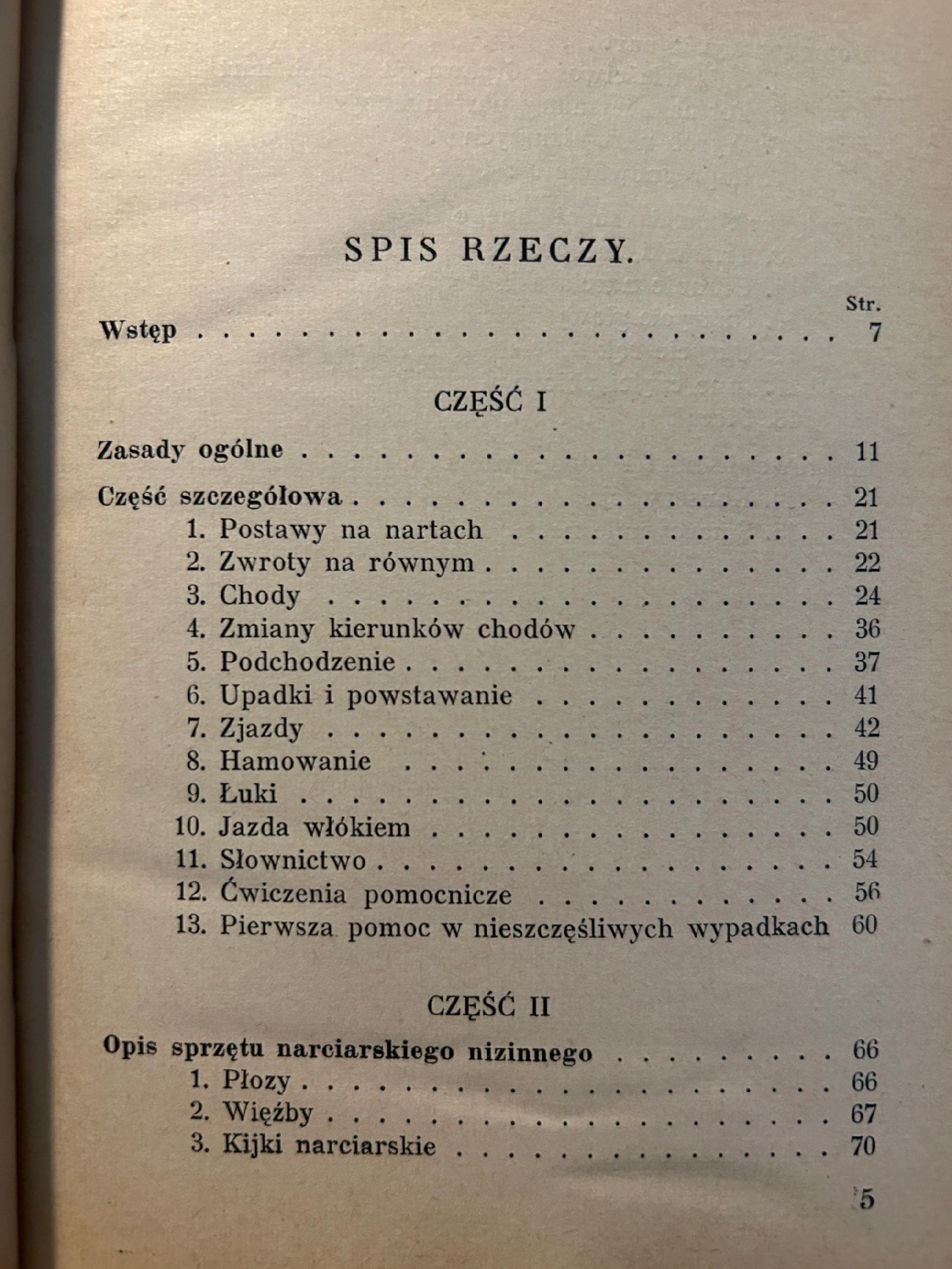 Instrukcja narciarstwa nizinnego [wydanie przedwojenne]