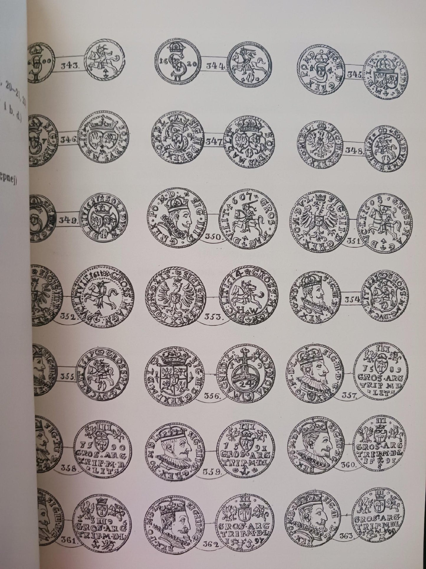 Monety dawnej Polski - tablice Ignacy Zagórski