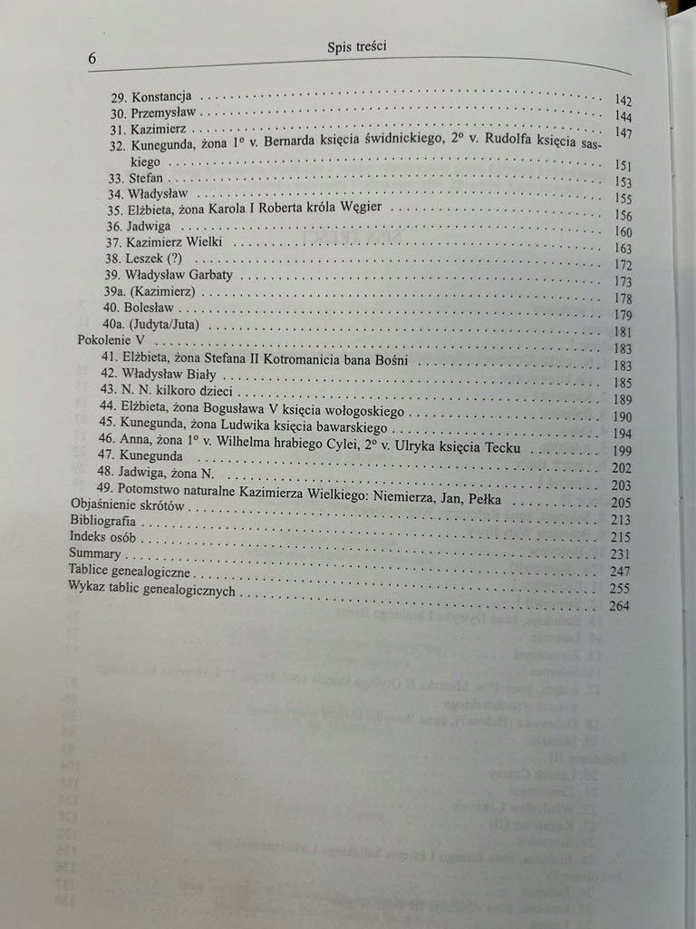 Rodowód Piastów małopolskich i kujawskich - Kazimierz Jasiński