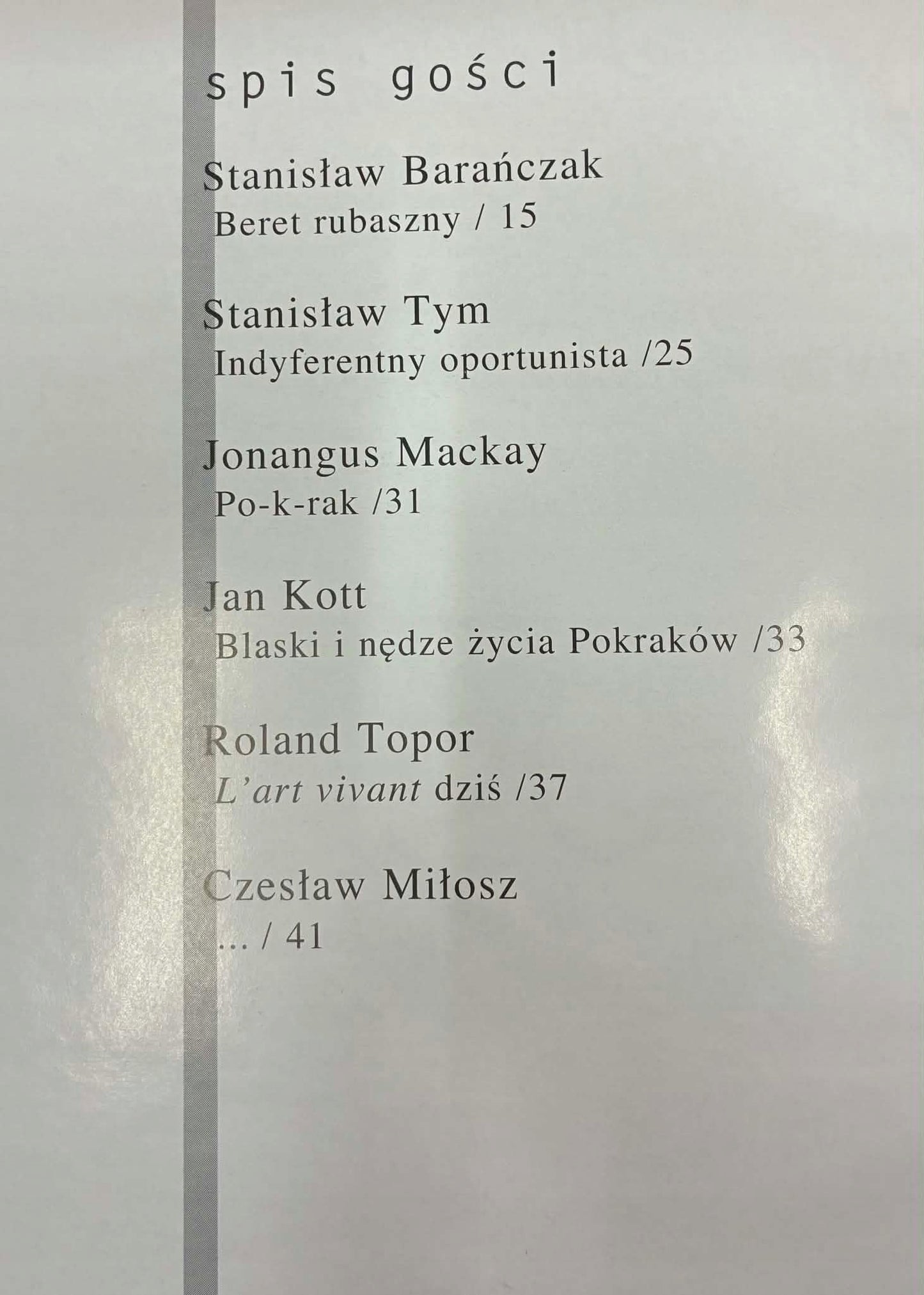 Pokrak Andrzej Dudziński