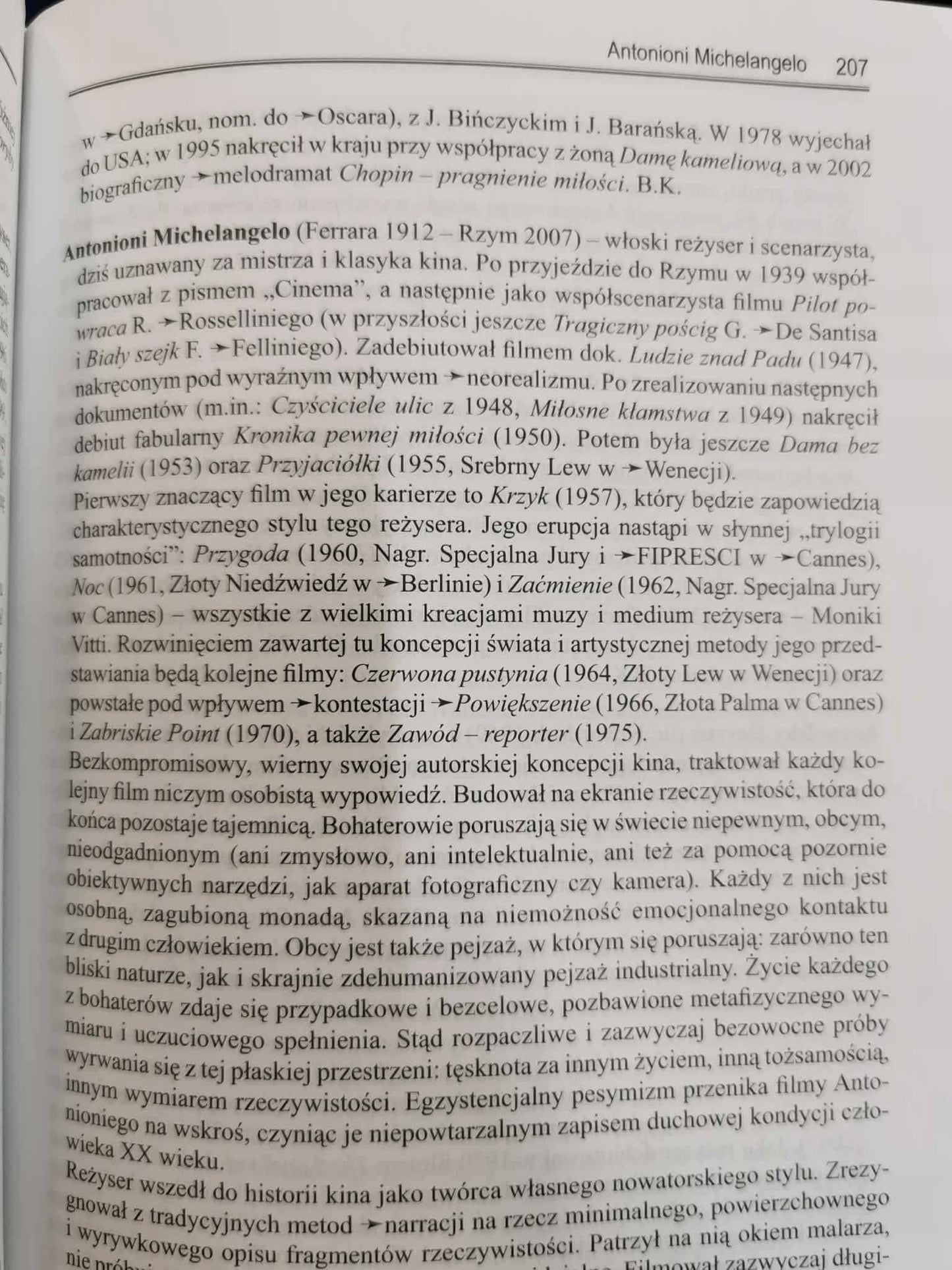 Słownik teatru, słownik filmu