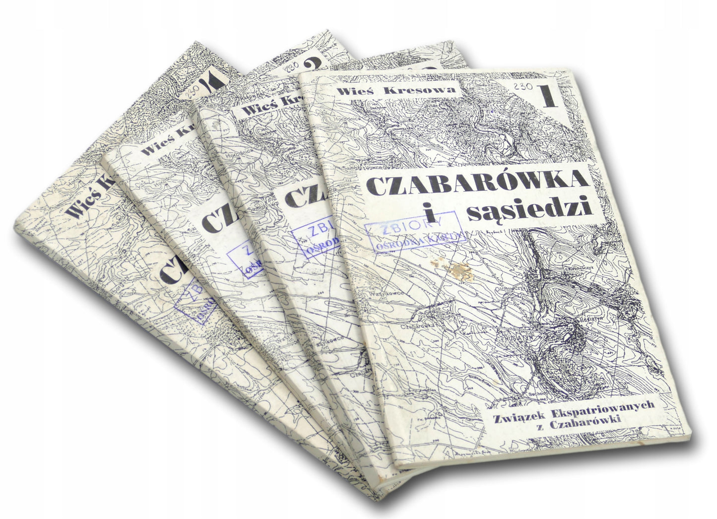 Czabarówka i siąsiedzi, Wieś Kresowa, Związek Ekspatriowanych T. 1-4