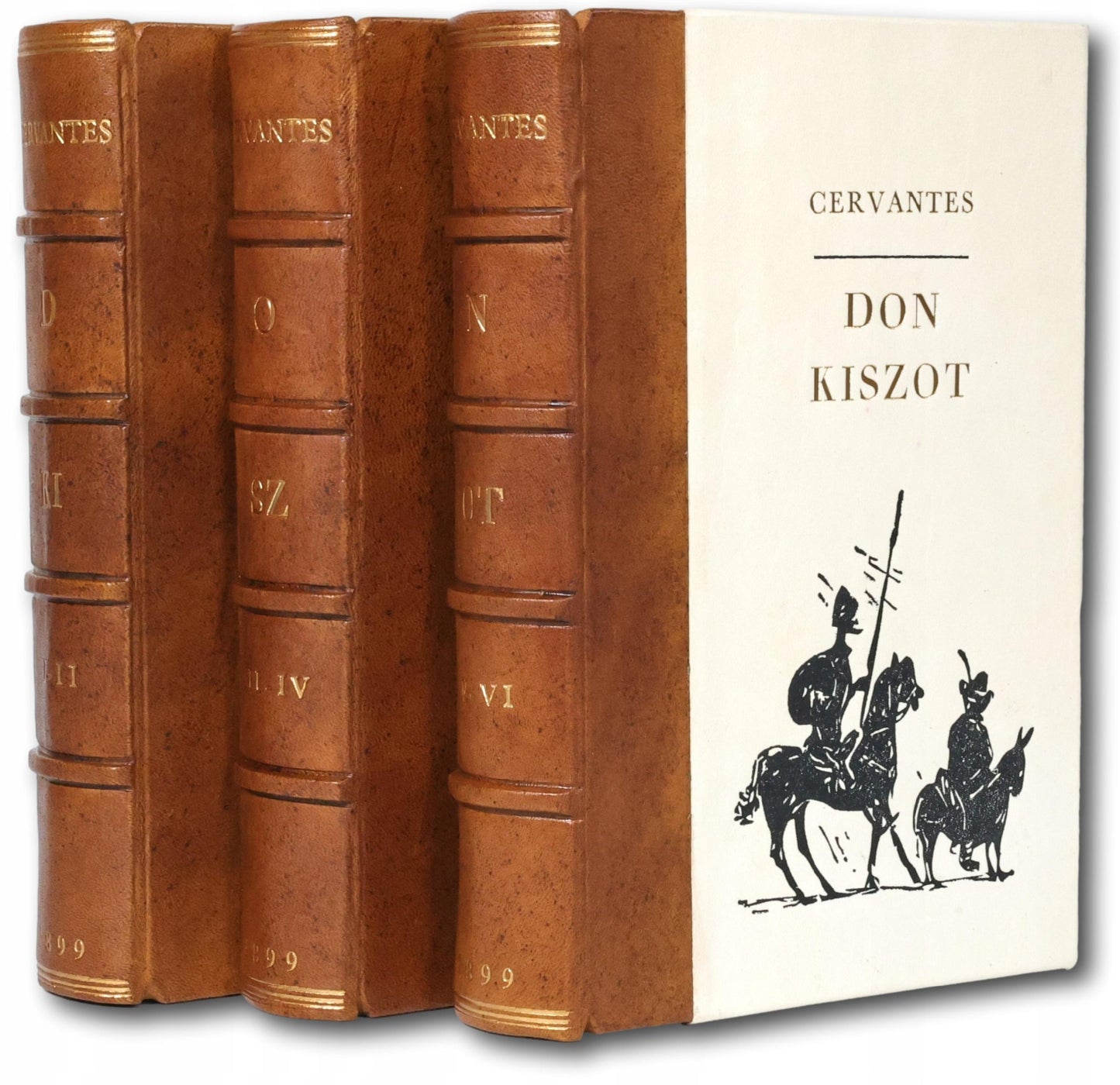 Miguel de Cervantes Saavedra - Don Kiszot z Manszy [oprawa Jerzy Budnik]