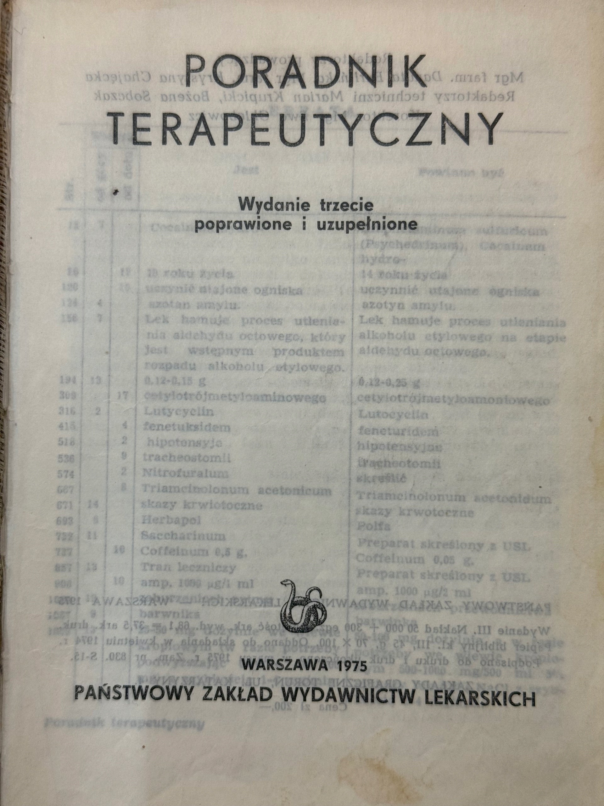 Poradnik terapeutyczny Praca zbiorowa