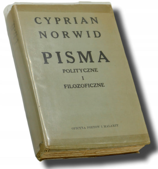 Pisma polityczne i filozoficzne Cyprian Norwid