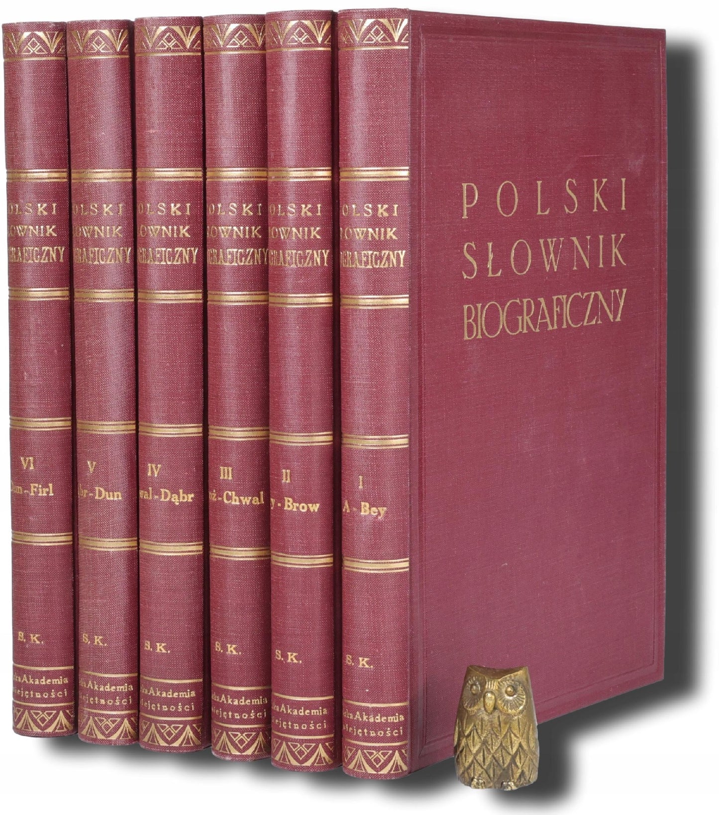 Polski Słownik Biograficzny, t. I - VI [Warszawa 1935 -1948]
