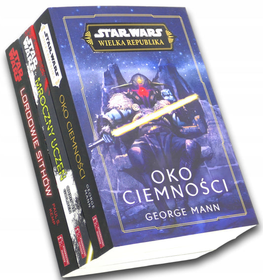 Star Wars, zestaw 3 książek [Gwiezdne Wojny]