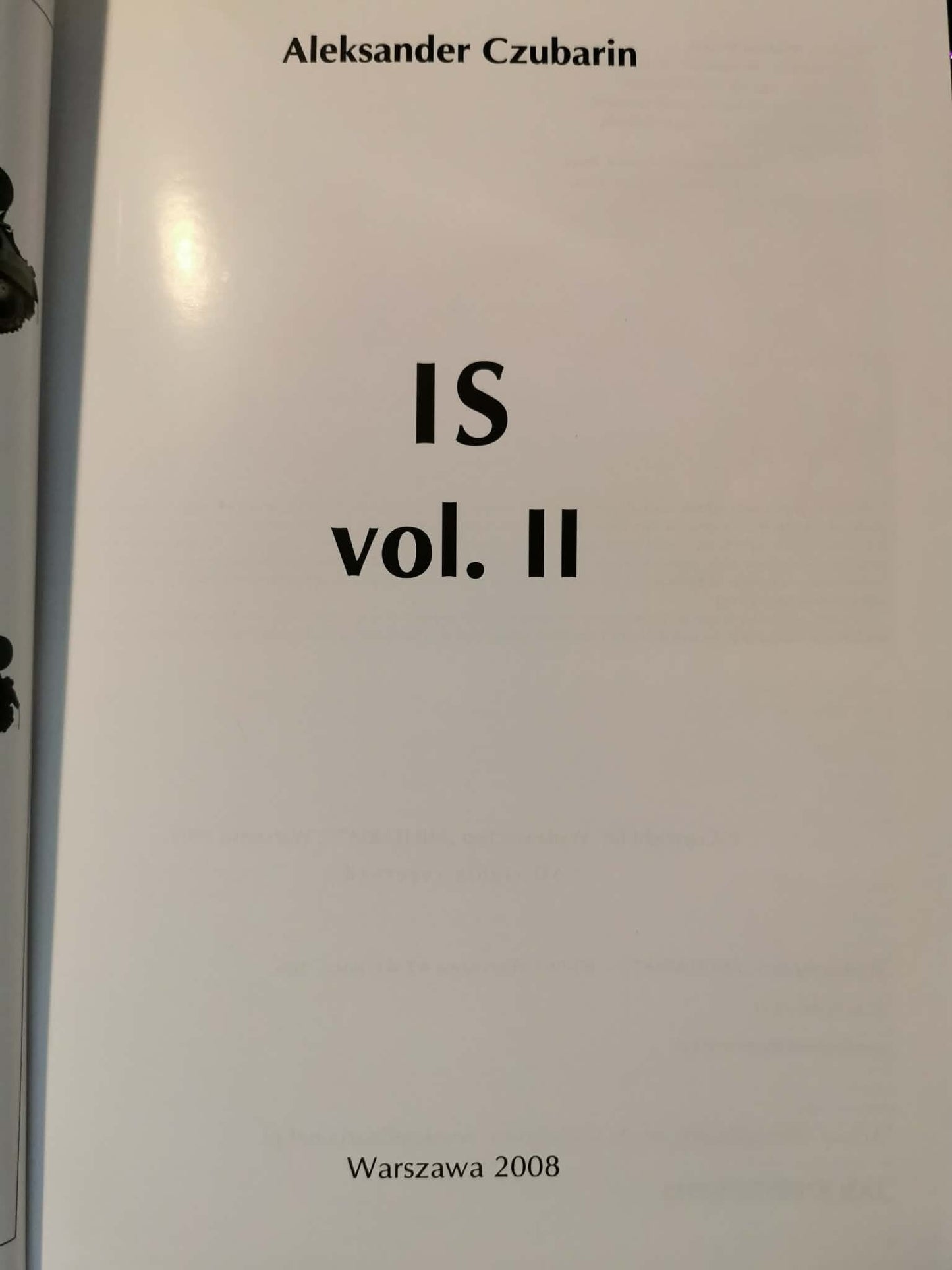 IS vol. II Tank Power vol. LXIV nr 294, Aleksander Czubaczin