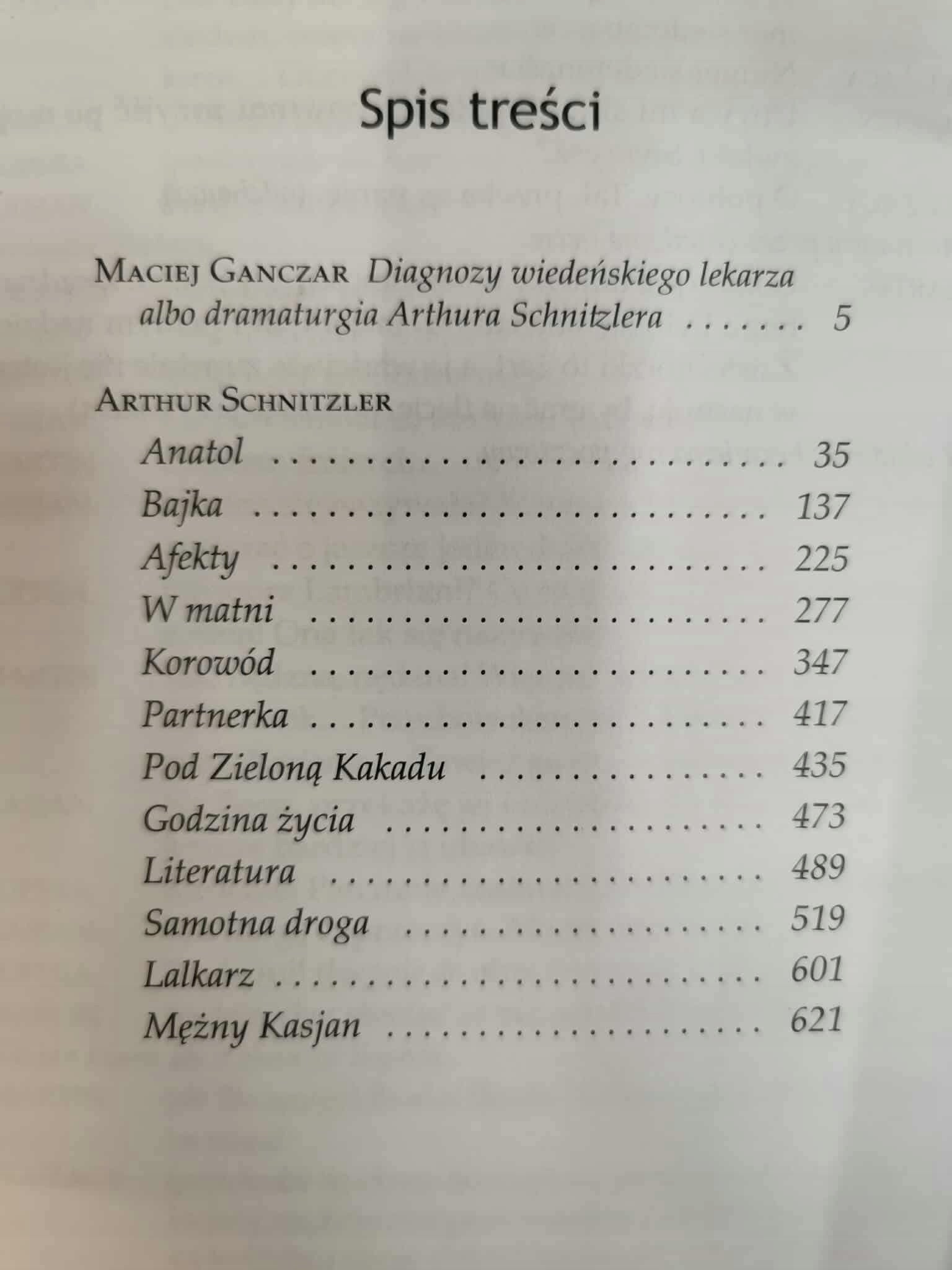 Dramaty wybrane t. I-II, Arthur Schnitzler