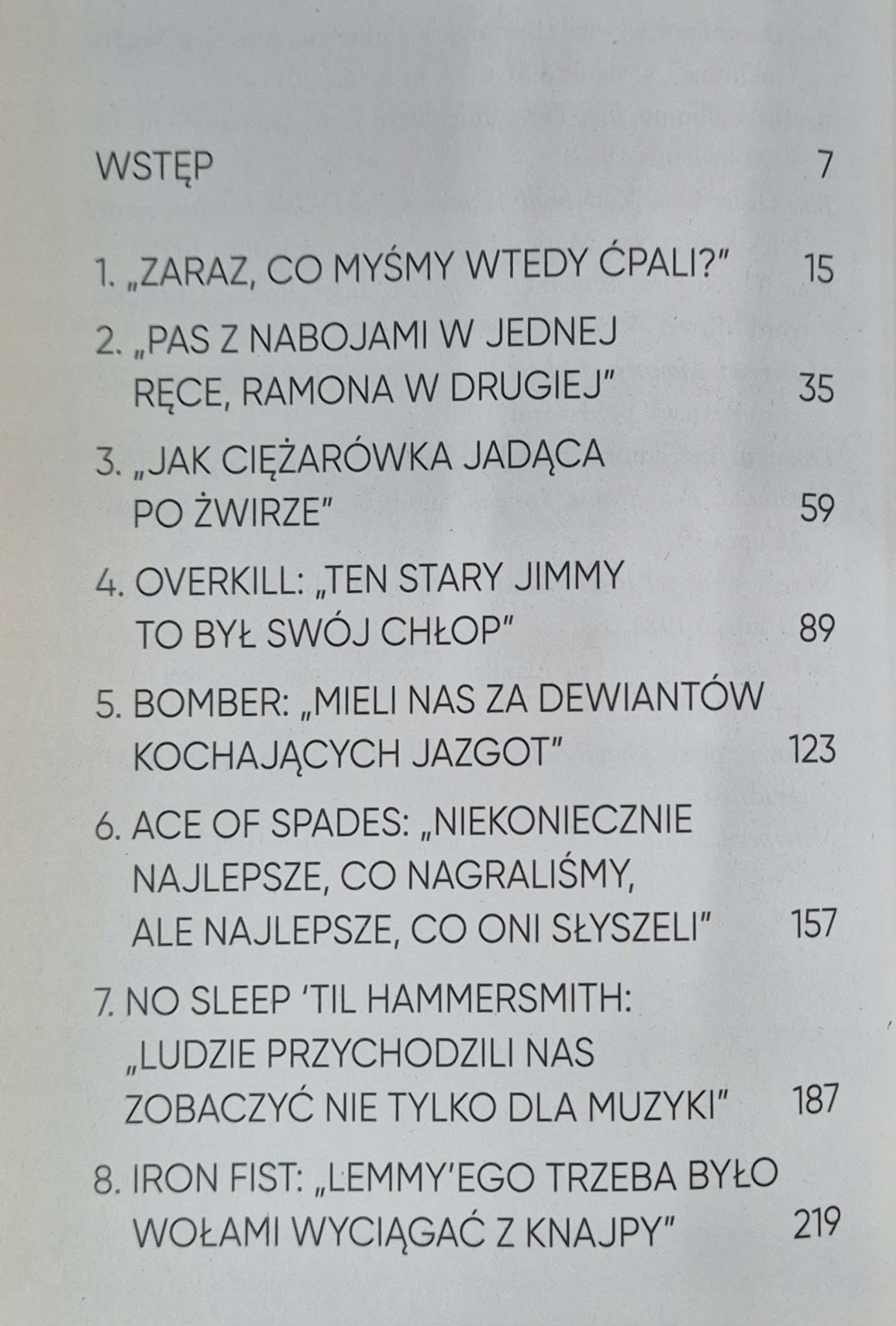 Motörhead Ochlejmordy i zadymiarze Martin Popoff