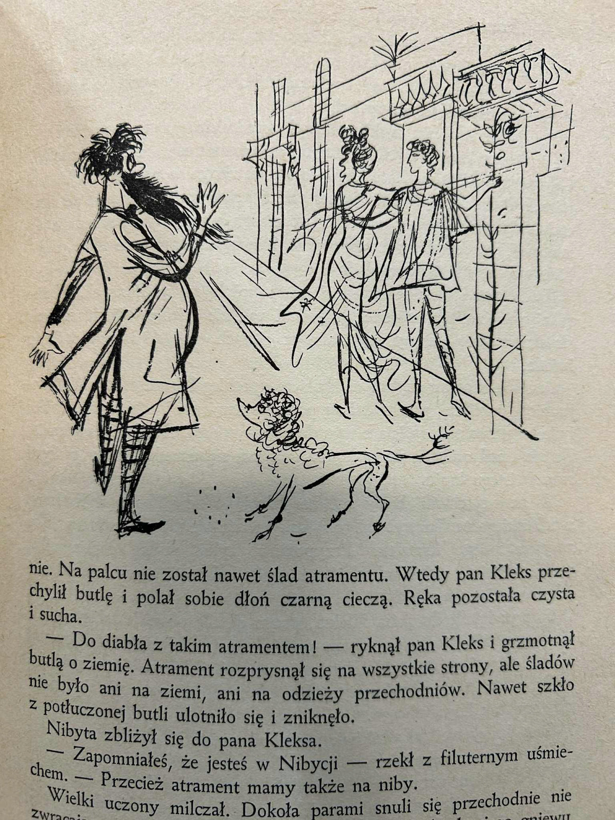 Podróże pana Kleksa - Jan Brzechwa [ilustracje J.M. Szancer, I wydanie]
