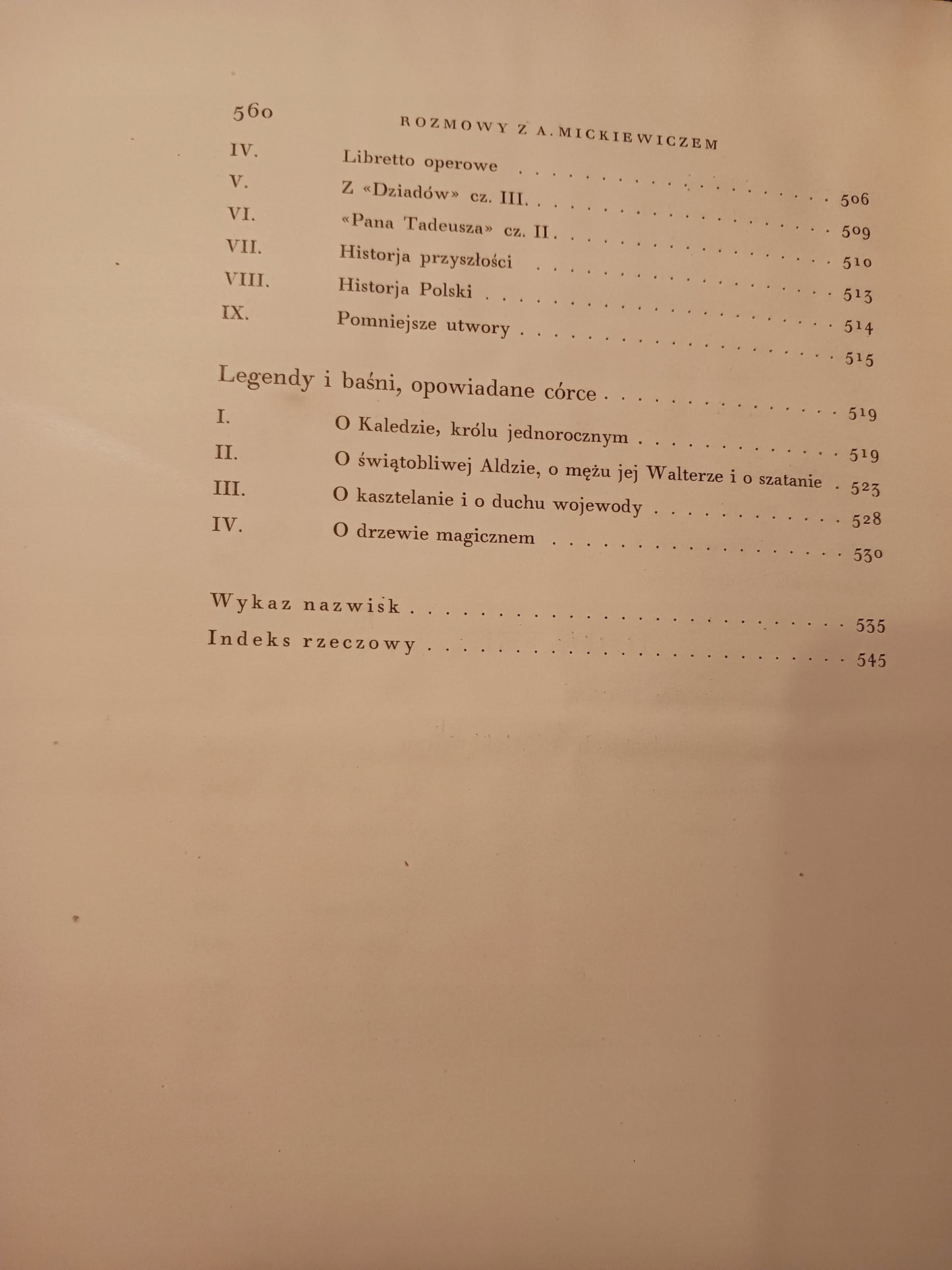 Adama Mickiewicza Dzieła wszystkie Tom XVI Rozmowy [Warszawa 1933 rok]