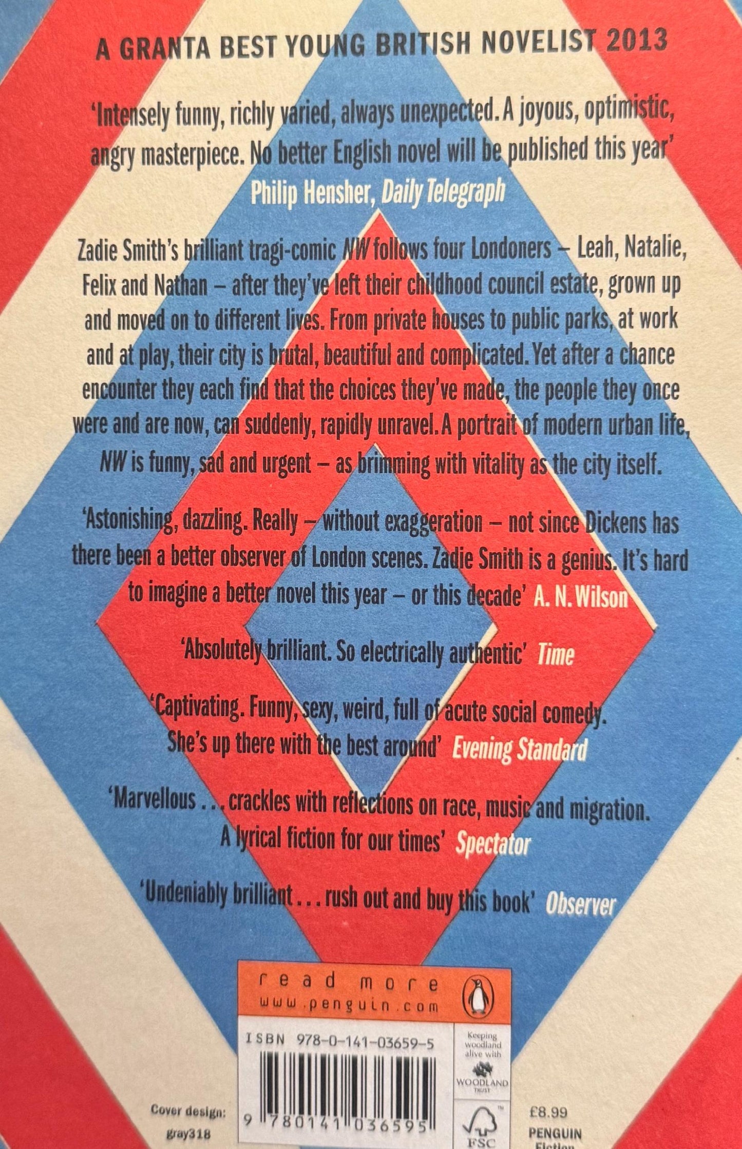 NW Zadie Smith