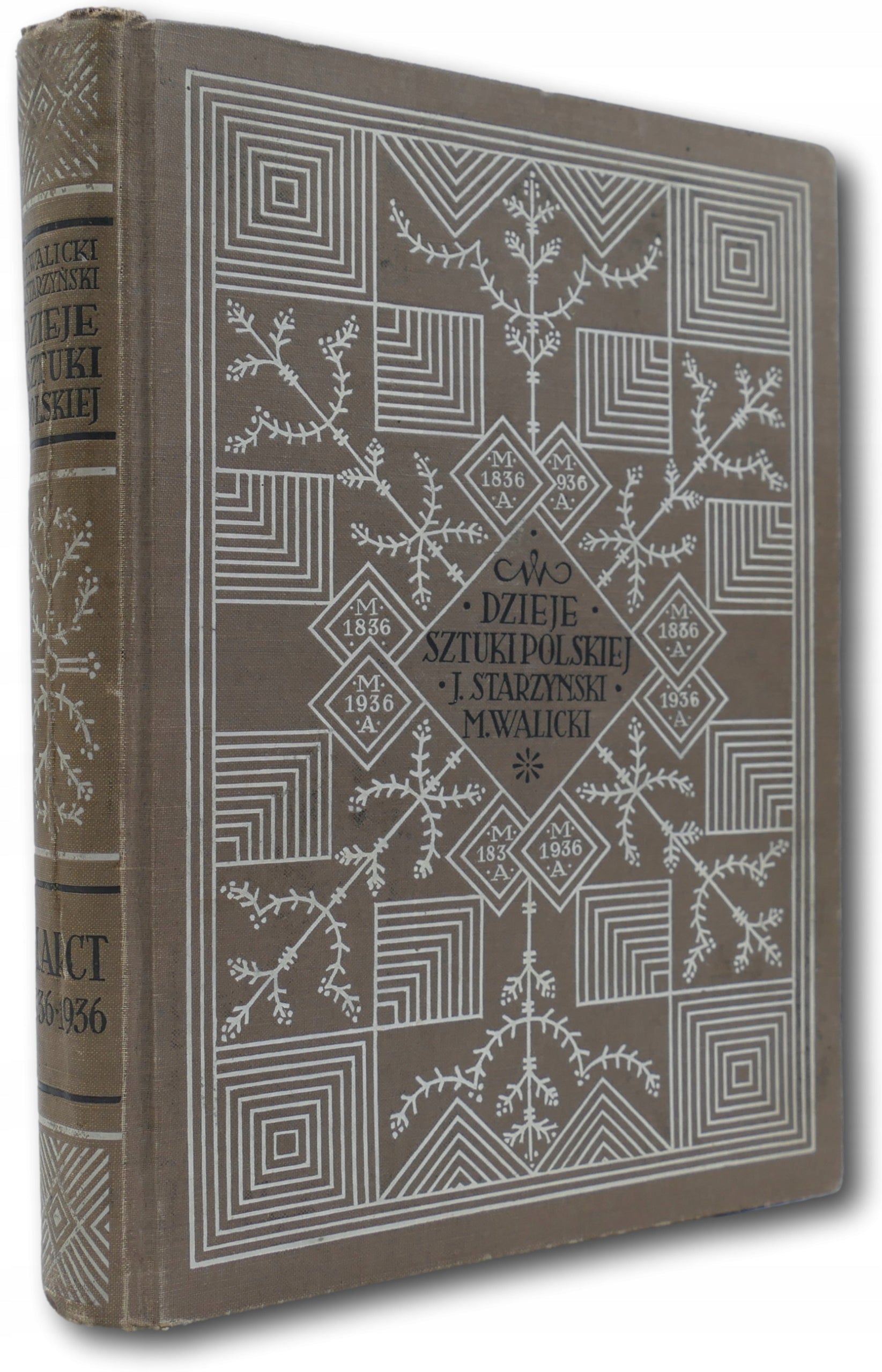 Dzieje sztuki polskiej, M. Walicki, J. Starzyński [1936] [oprawa Zjawiński]