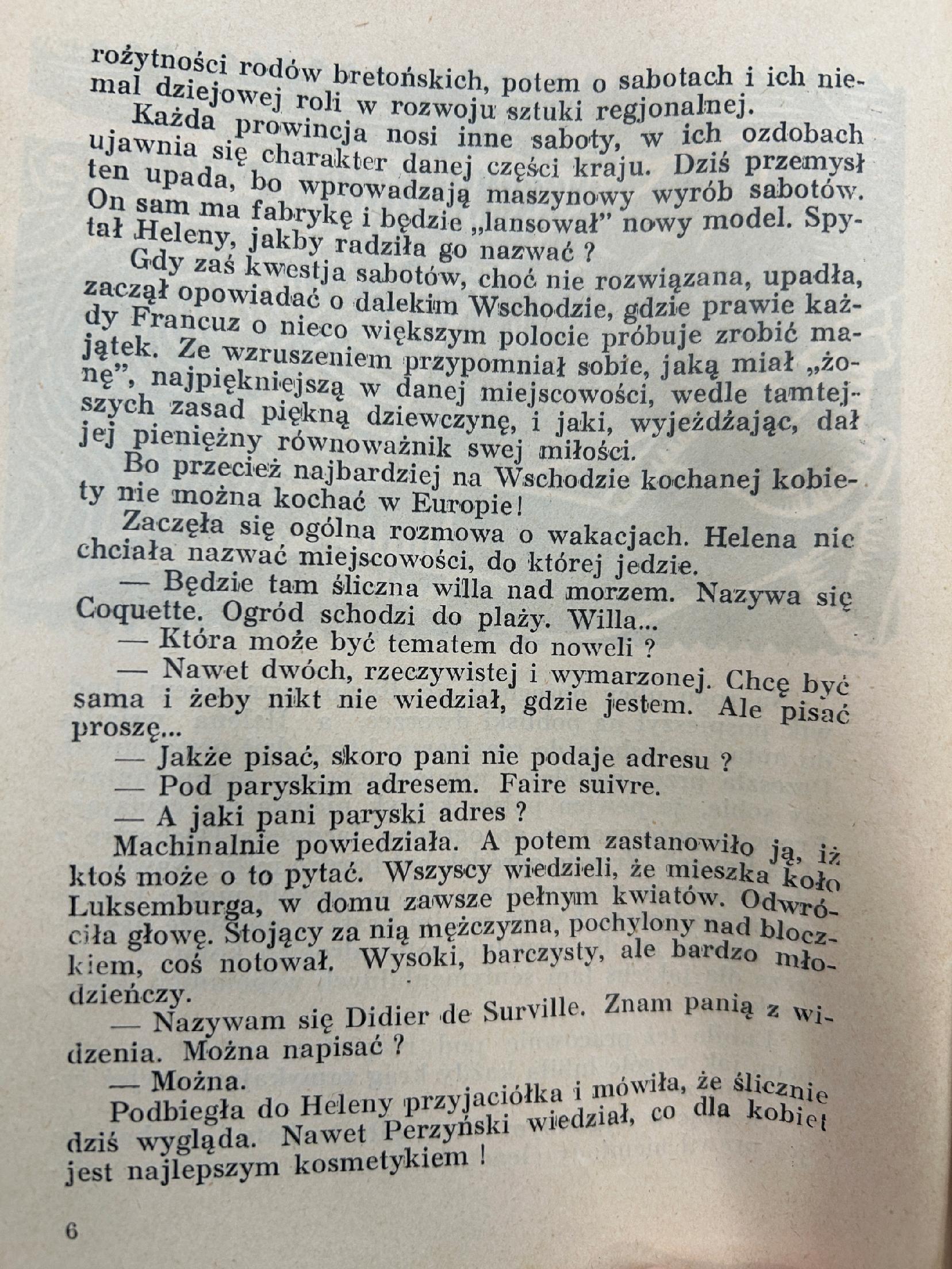 Serce podzielone na ćwierci - Aura Wyleżyńska [wydanie przedwojenna]