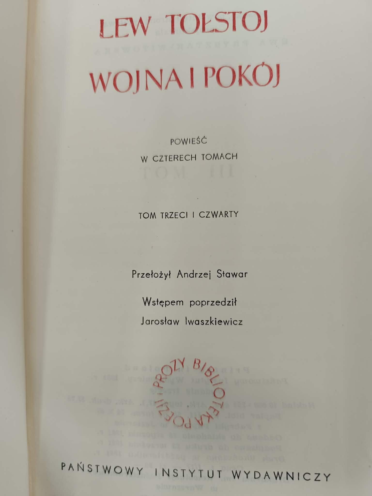 Zestaw 7 książek PIW, Puszkin, Lenartowicz, Tołstoj, Poeci Polskiego...