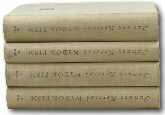 Janusz Korczak Wybór pism [T. 1-4 KOMPLET]