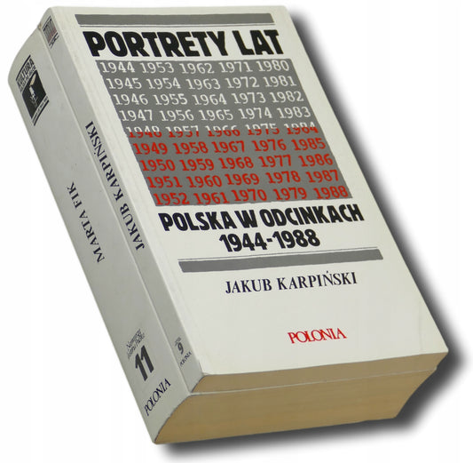 Portrety lat Karpiński / Kultura polska po Jałcie Fik Zestaw 2 książek