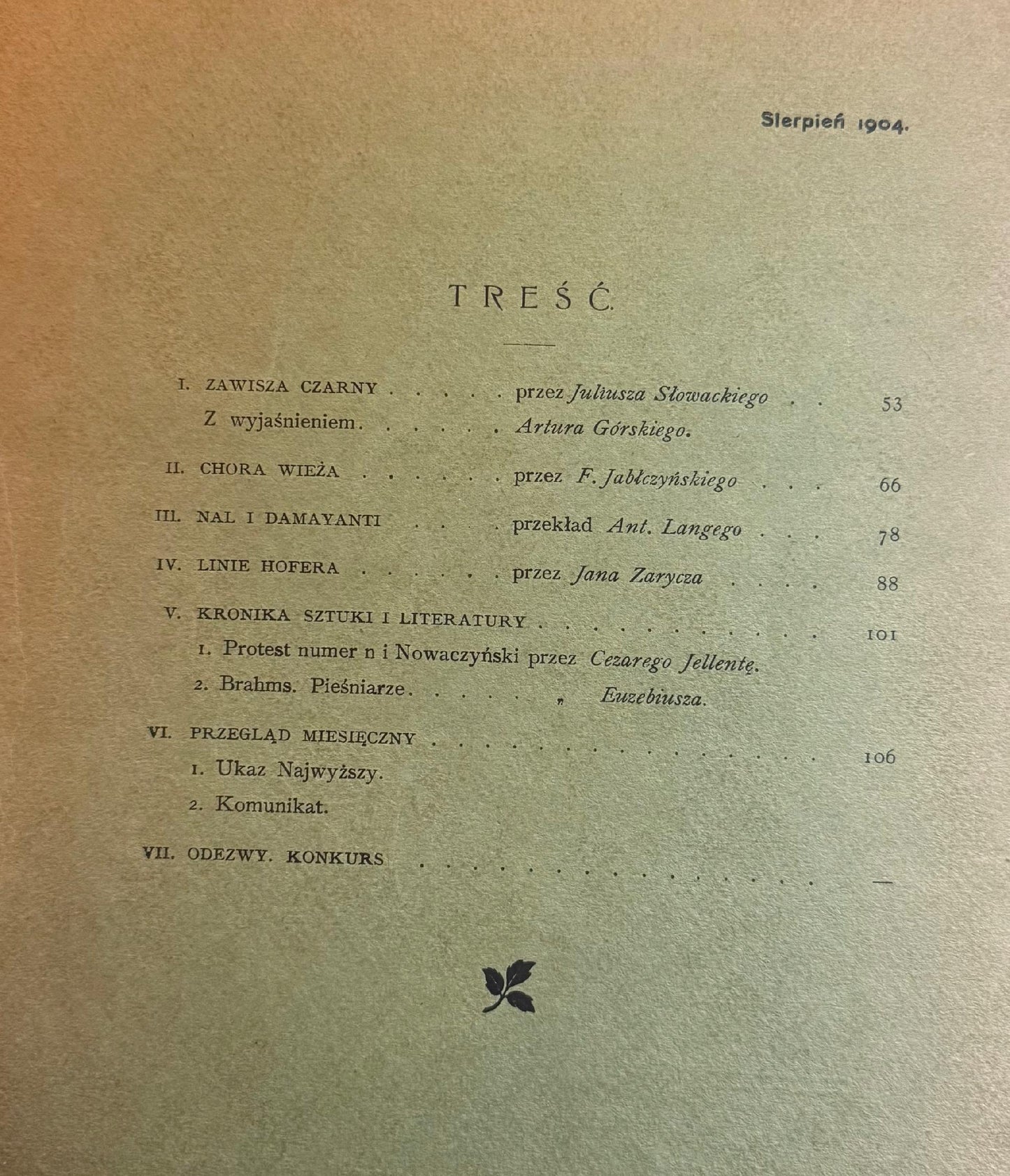 Ateneum Rok II Tom II Zeszyt VIII Sierpień 1904