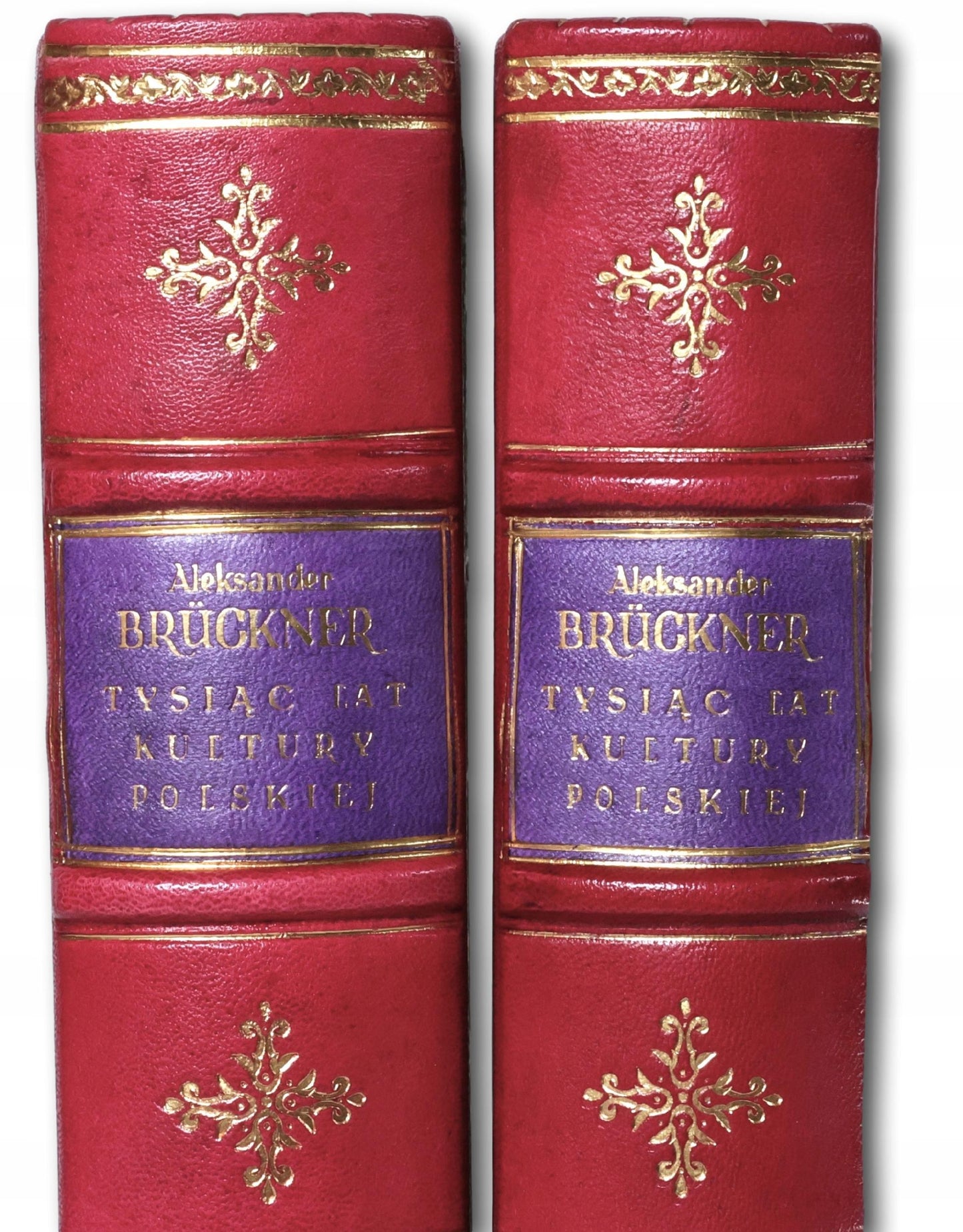 Brückner Aleksander, Tysiąc lat kultury polskiej [oprawa Jerzego Budnika]