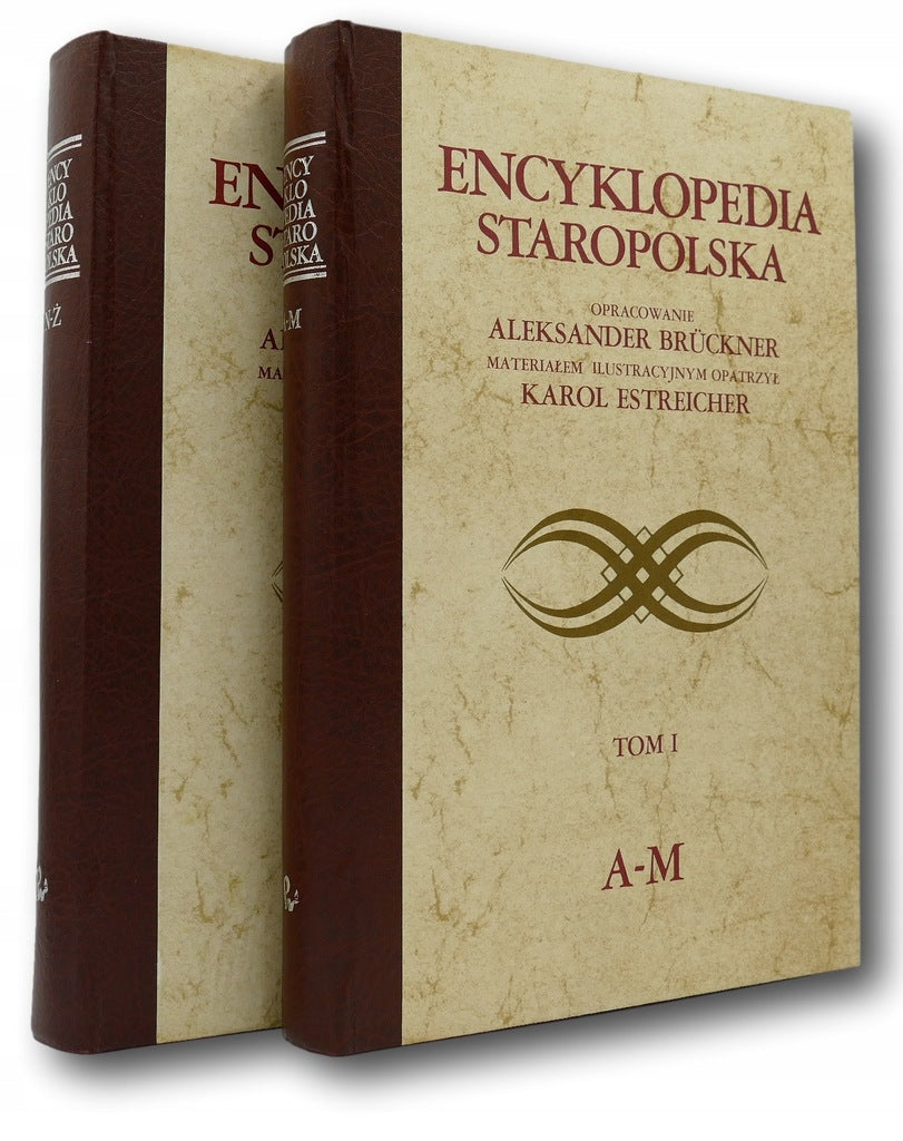 ENCYKLOPEDIA STAROPOLSKA [1-2] komplet Aleksander Bruckner