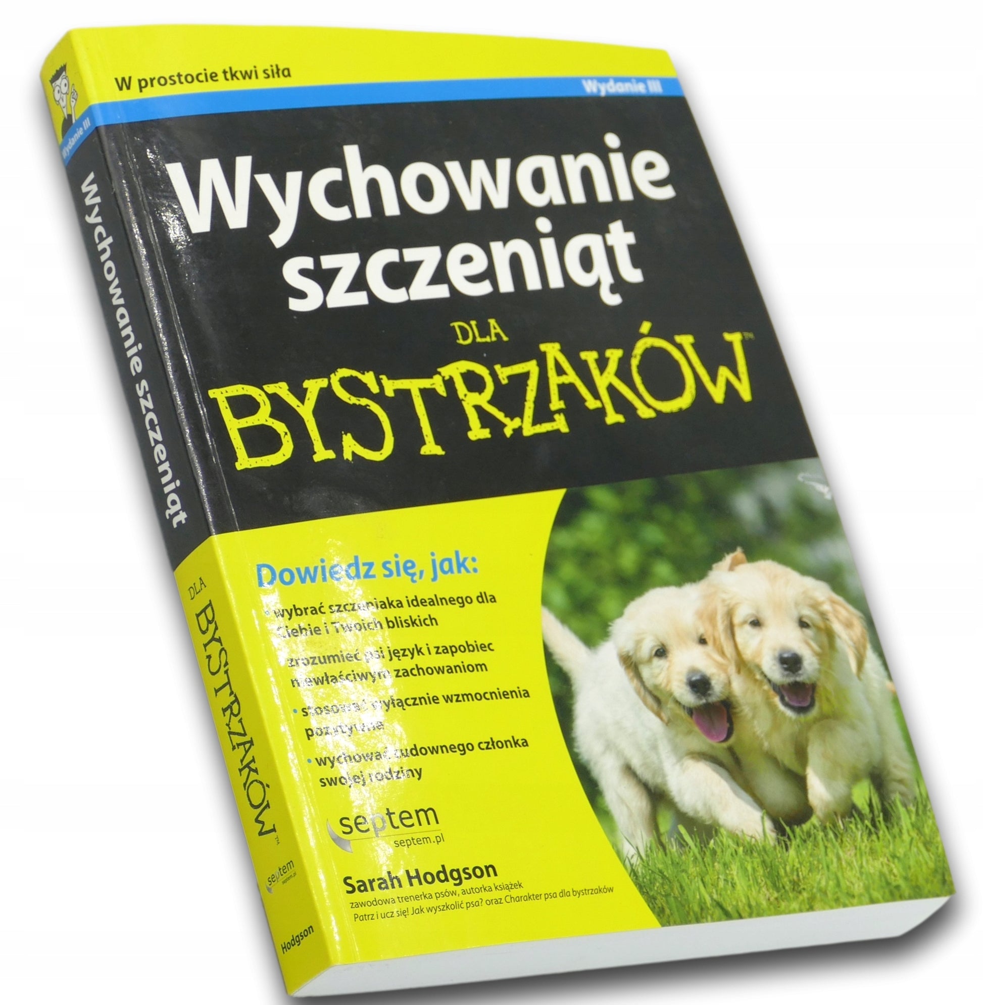 Wychowanie szczeniąt dla bystrzaków. Wydanie III Sarah Hodgson