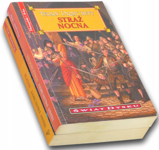 Terry Pratchett Świat Dysku x2 Niuch tom 39, Straż nocna tom 29