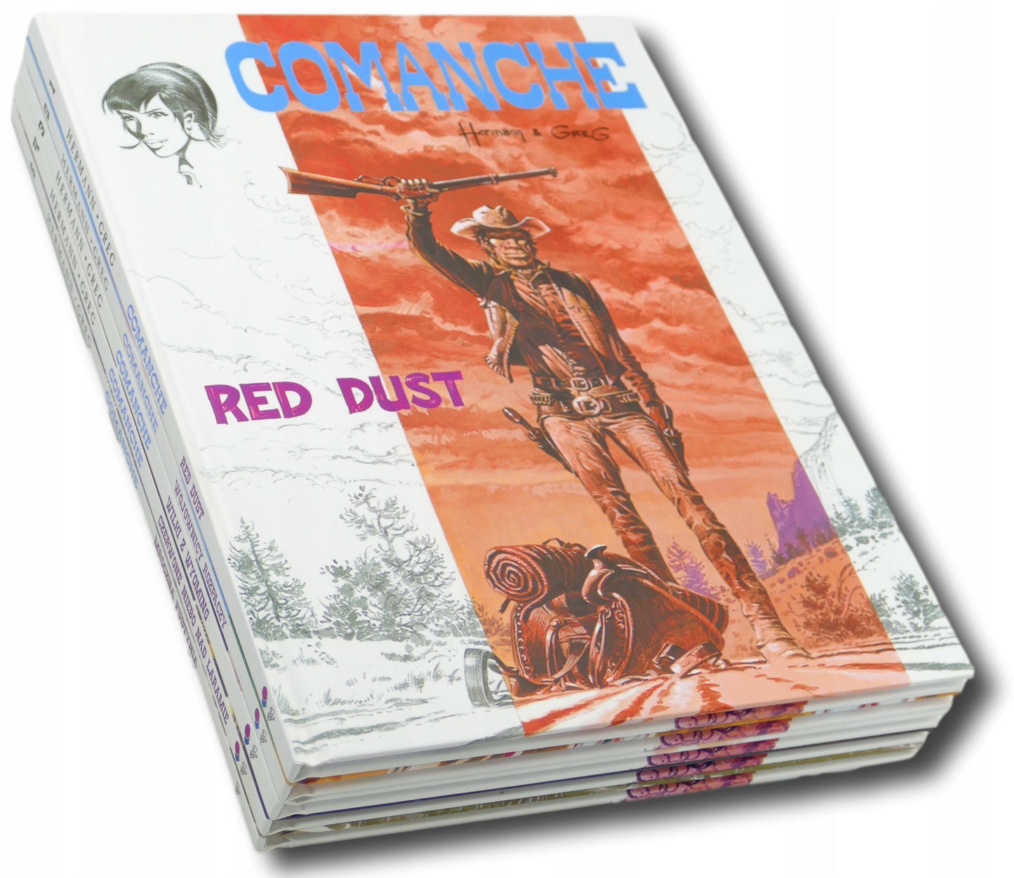 Hermann, Greg, Comanche x5 Red dust, Wojownicy rozpaczy, Wilki z Wyoming