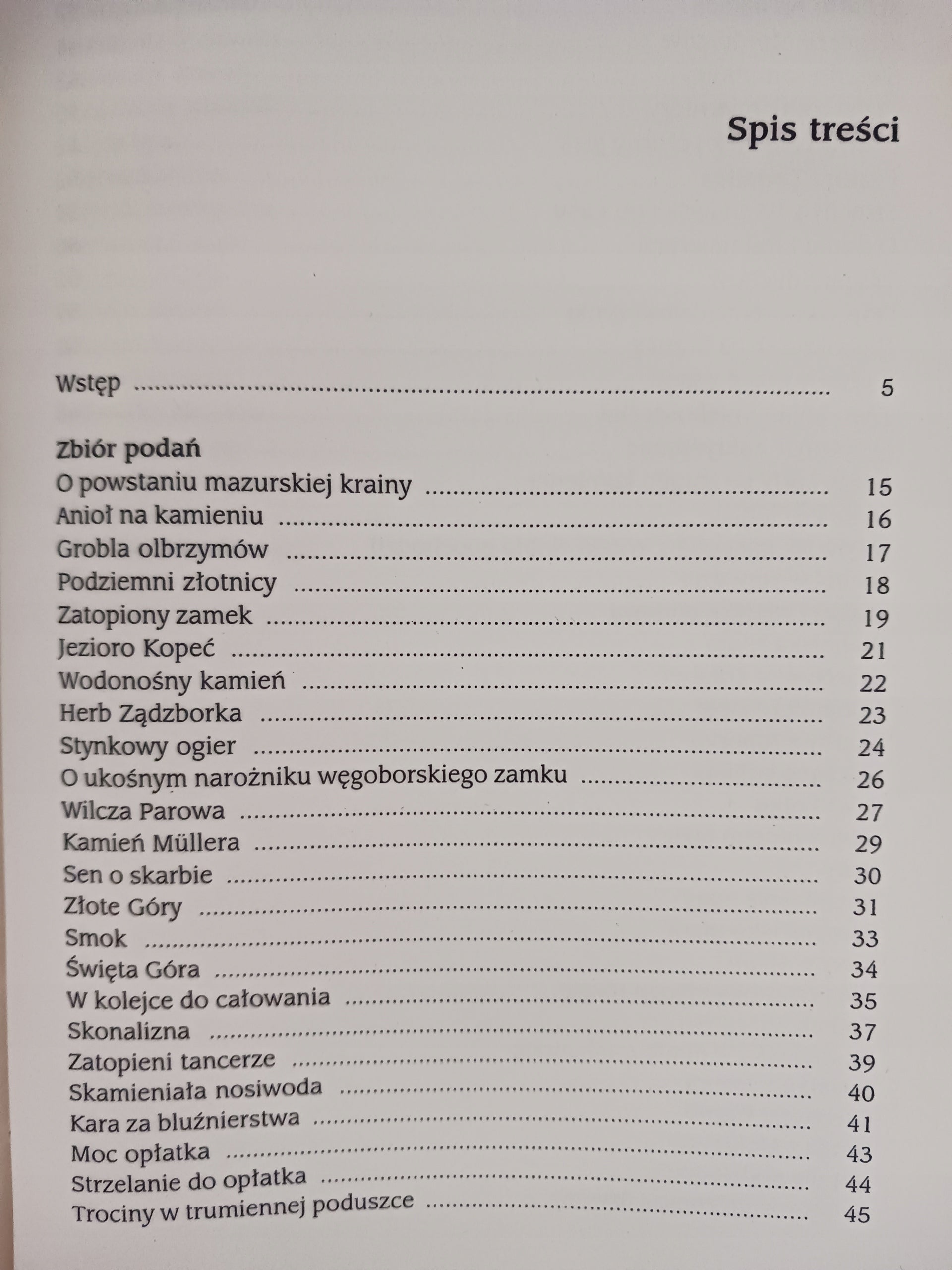Tragarz duchów. Zbiór podań ludowych z Mazur Jerzy Marek Łapo