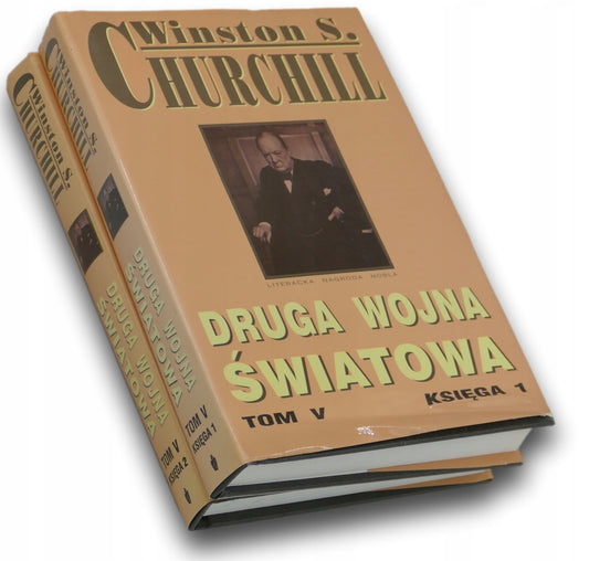 DRUGA WOJNA ŚWIATOWA tom V księga 1-2 Churchill