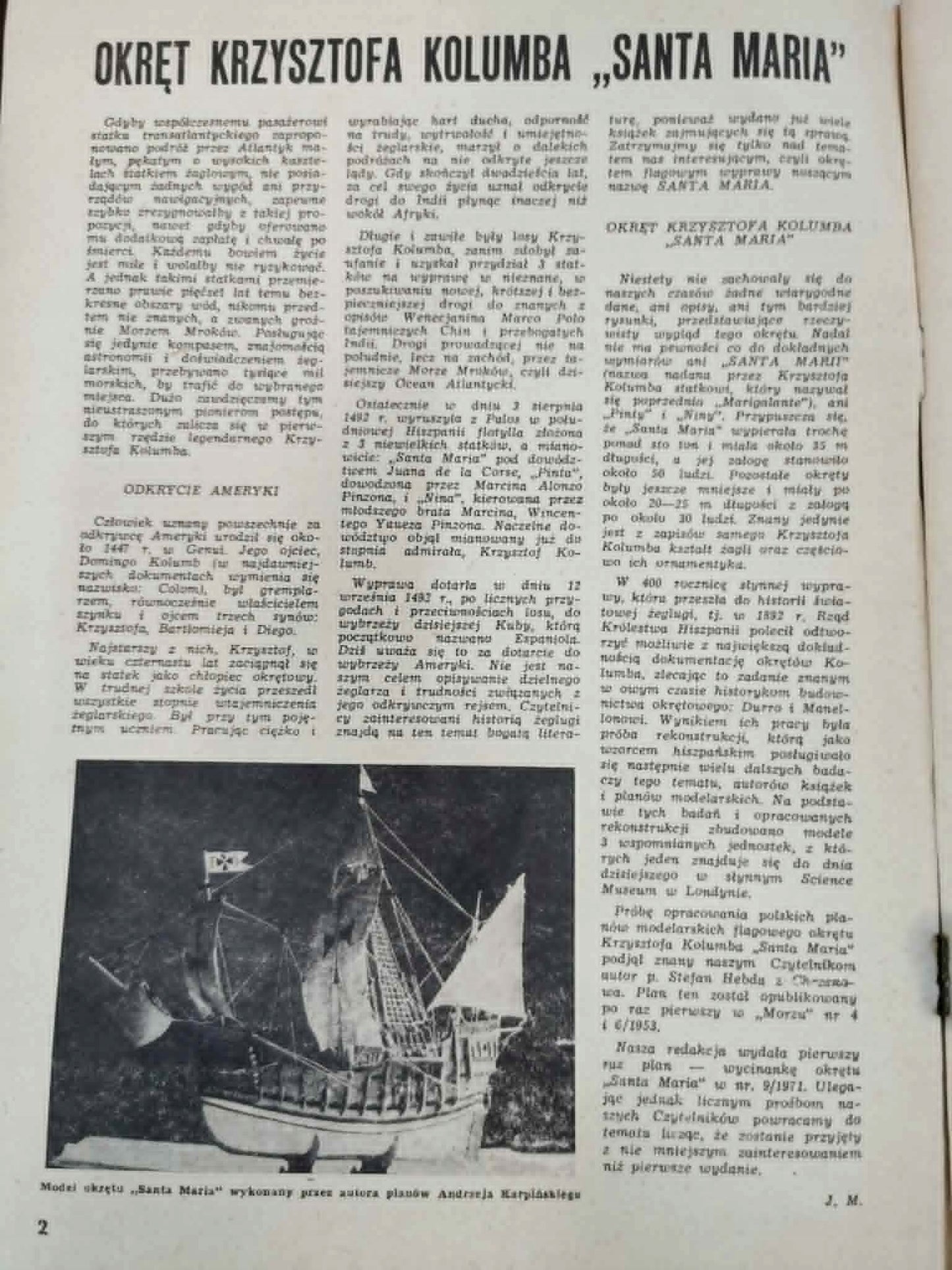 Mały modelarz. Miesięcznik Ligi Obrony Kraju nr 4-5 [1976]