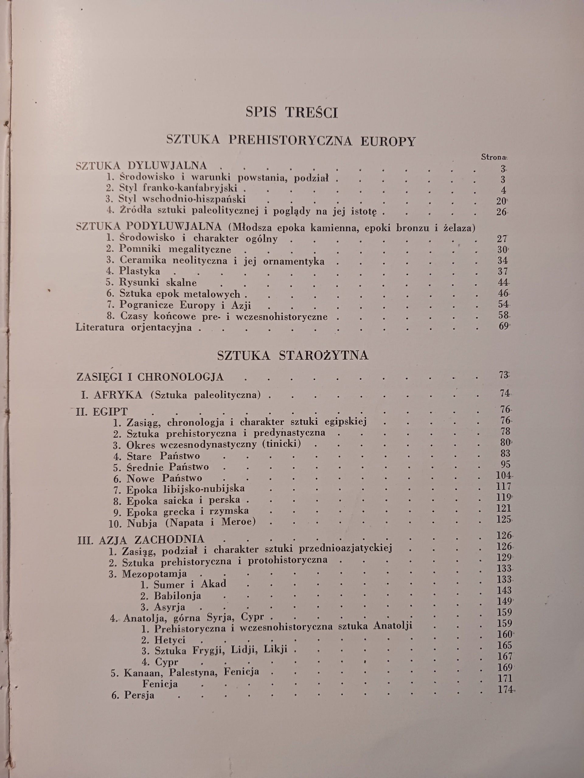 Sztuka prehistoryczna Europy J. Żurowski + Sztuka starożytna [wyd. 1934 r.]