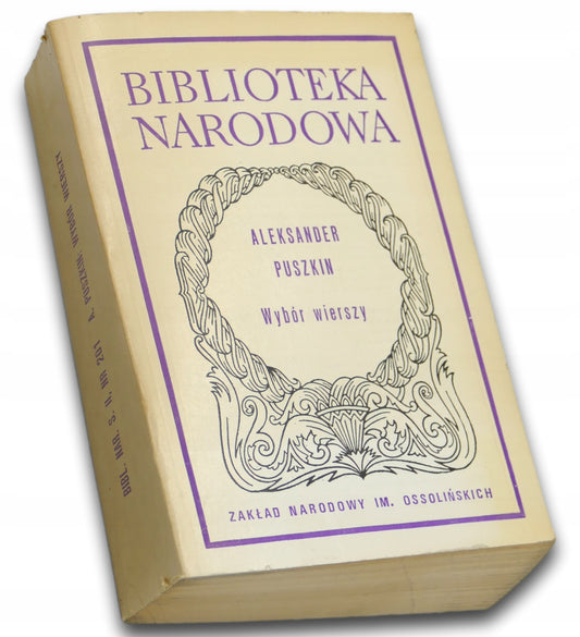 Wybór wierszy Aleksander Puszkin [Biblioteka Narodowa]