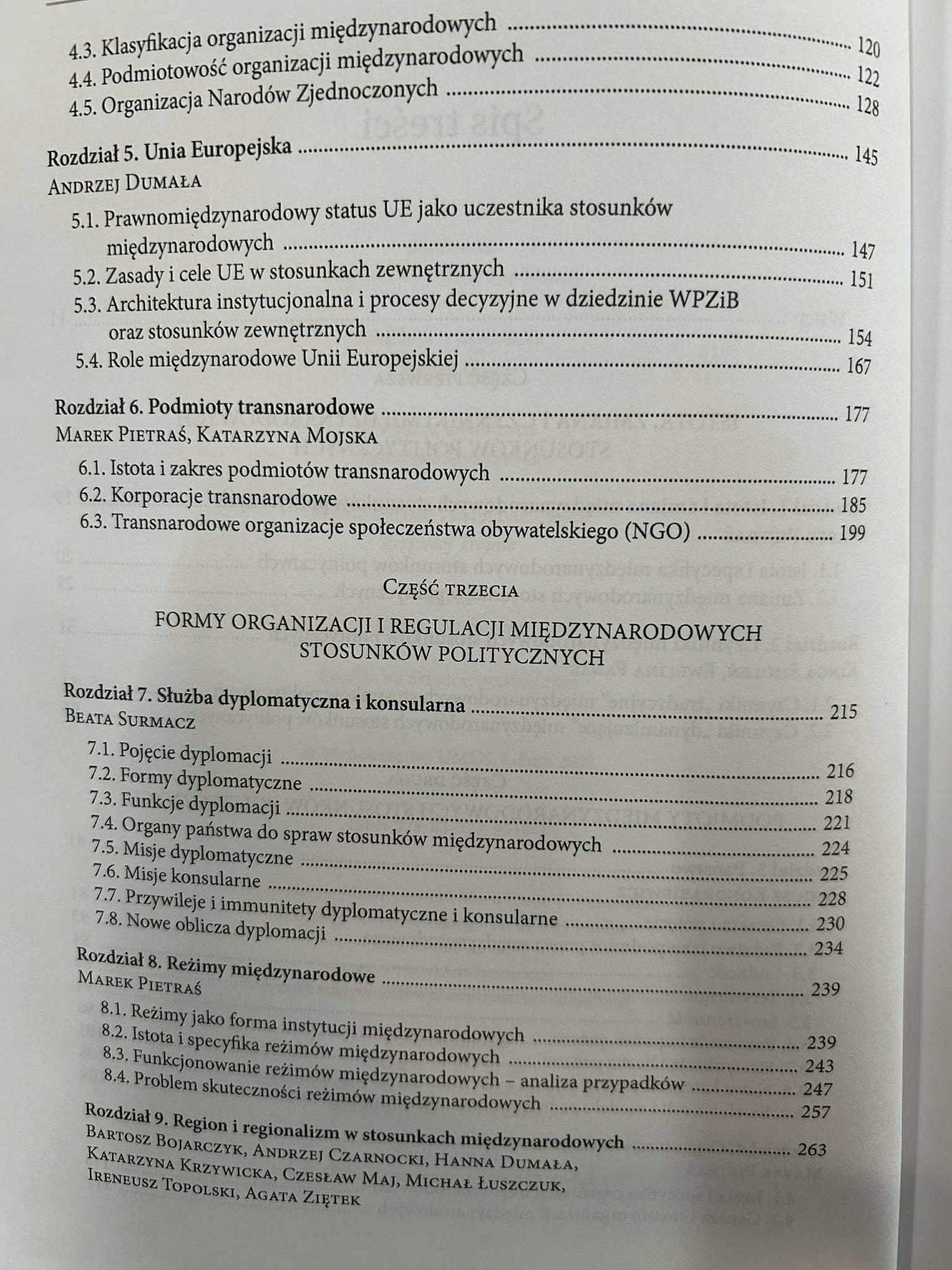 Międzynarodowe stosunki polityczne - red. Marek Pietraś