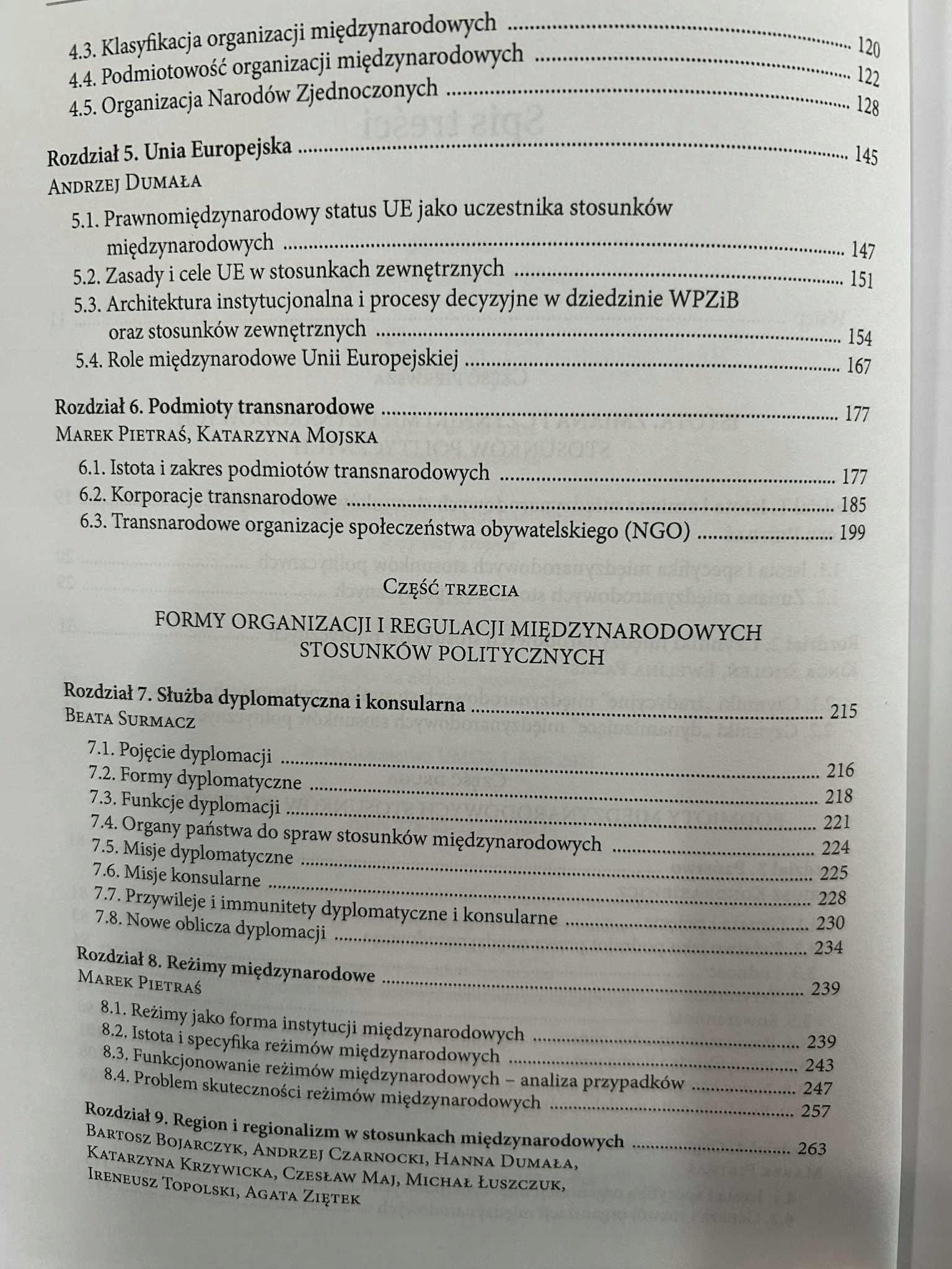 Międzynarodowe stosunki polityczne - red. Marek Pietraś