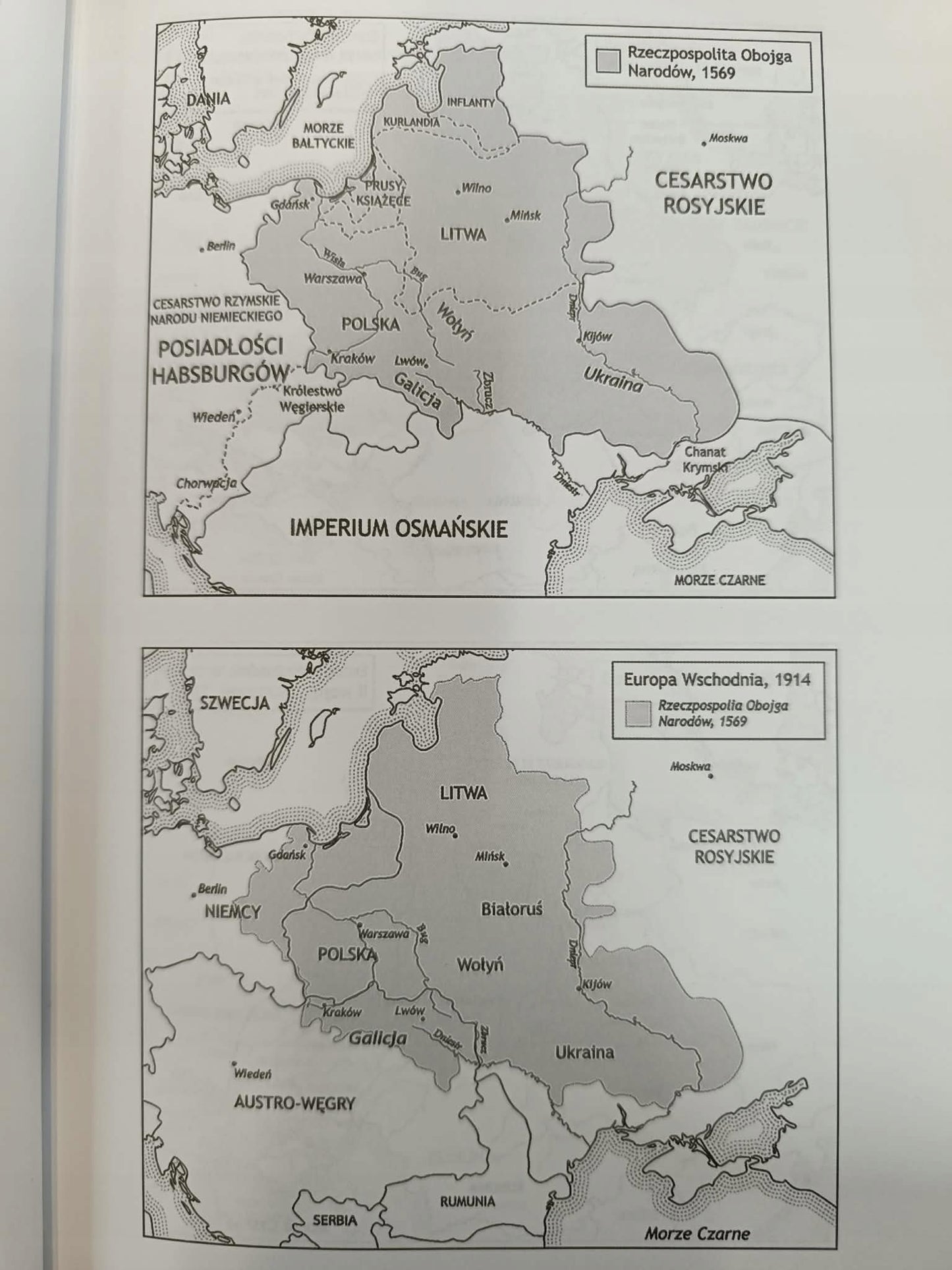 Rekonstrukcja narodów Polska, Ukraina, Litwa, Białoruś 1569-1999, Snyder