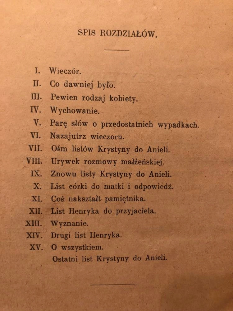 Dzieła Hofmanowej Tom I Listy E. Rzeczyckiej. Dziennik F. Krasińskiej 1898