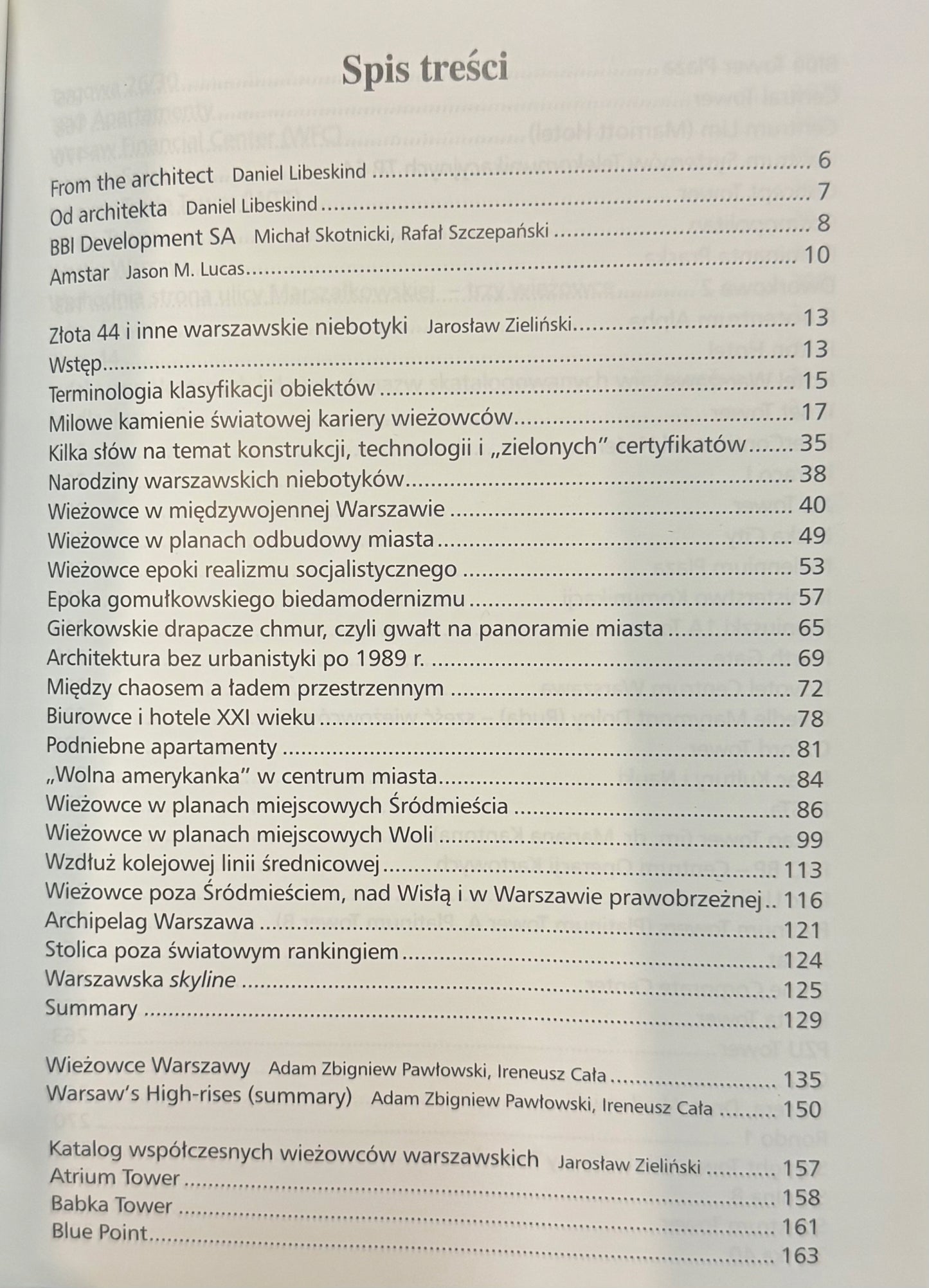 Złota 44 i inne warszawskie niebotyki Jarosław Zieliński