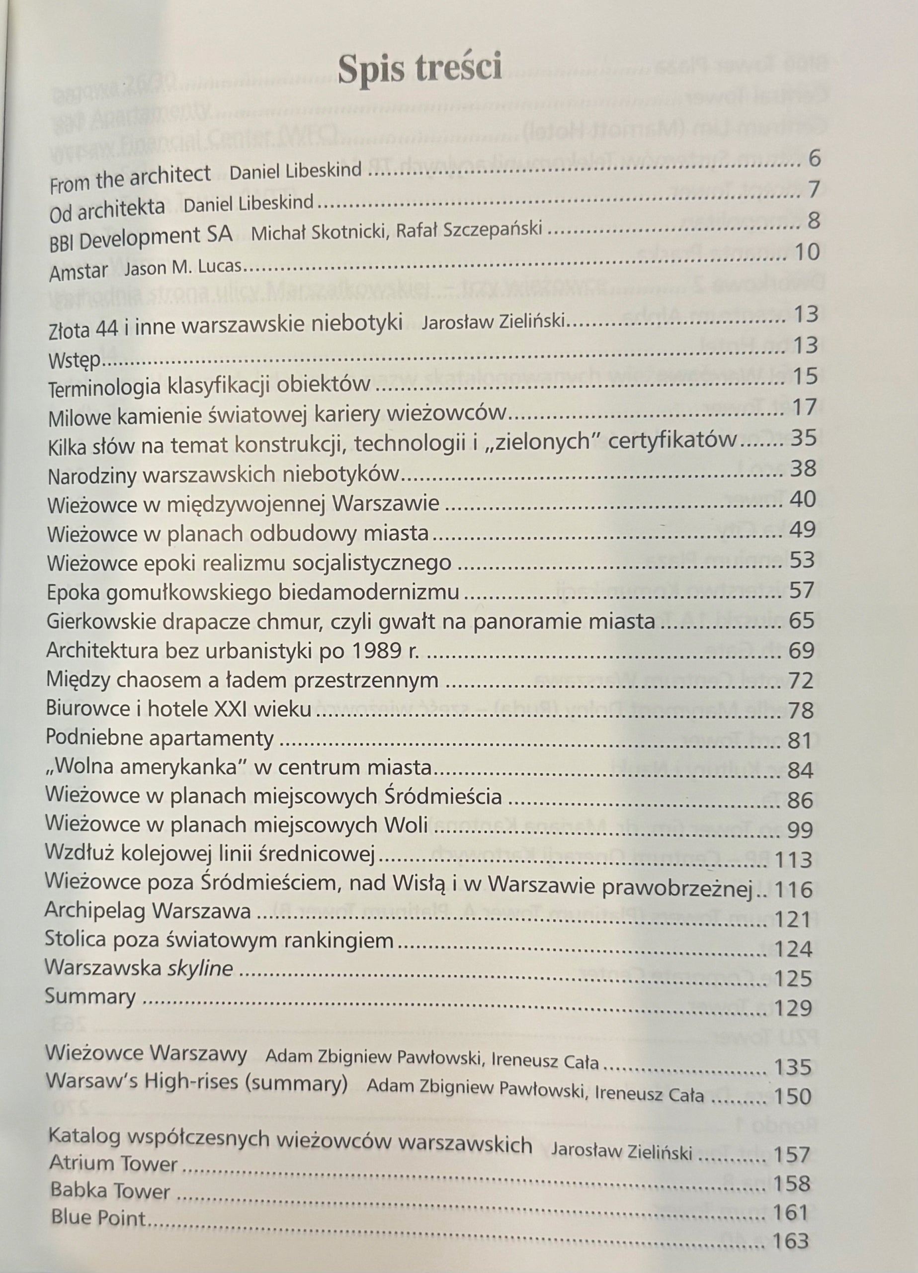 Złota 44 i inne warszawskie niebotyki Jarosław Zieliński