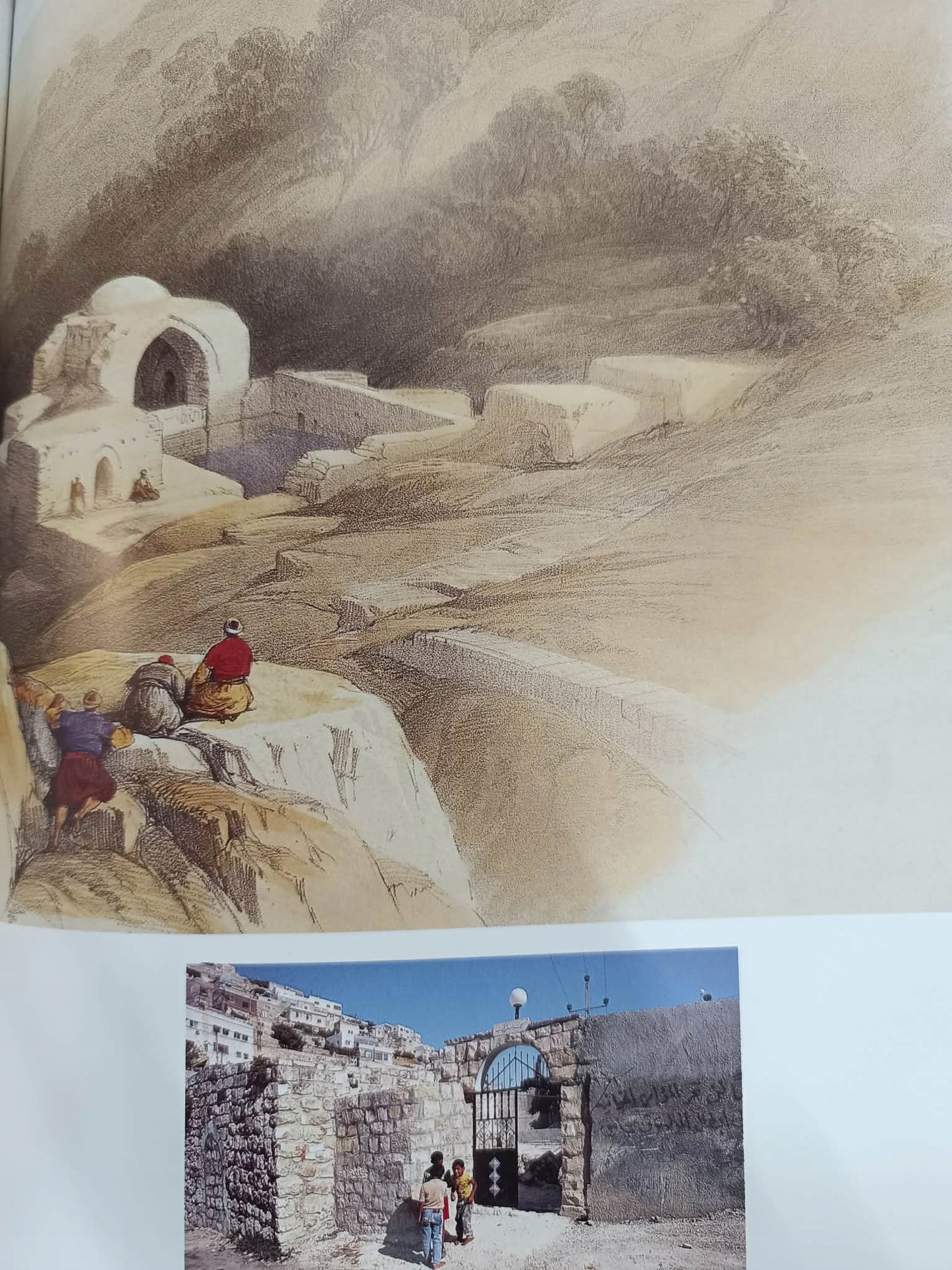 Bourbon, Ziemia Święta Litografie i dzienniki Davida Robertsa [fot. Attini]